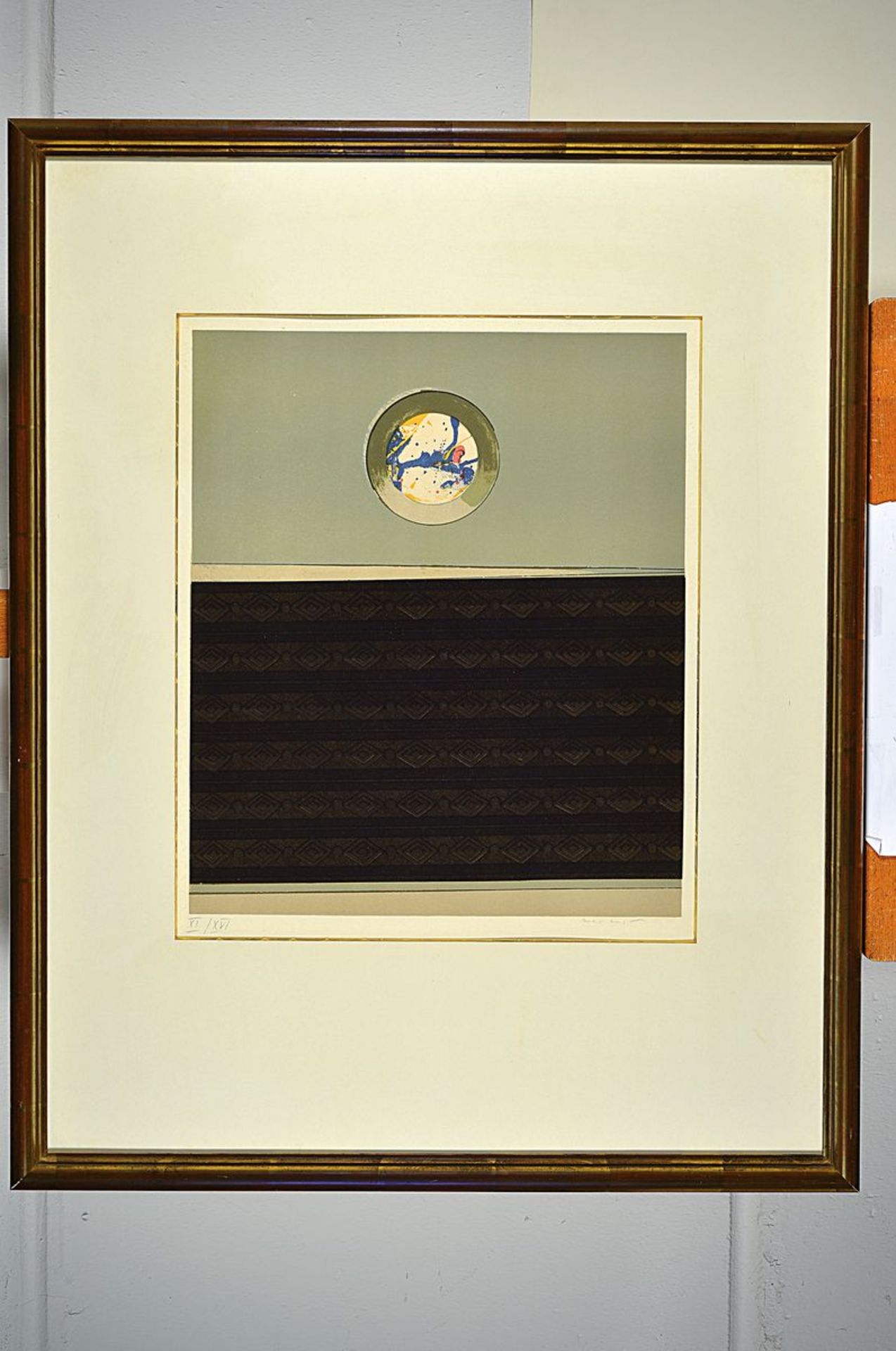 Max Ernst, 1891 Brühl to 1976 Paris, color lithograph, signed by hand and num. XI / XVI, PP., 43 x - Bild 3 aus 3