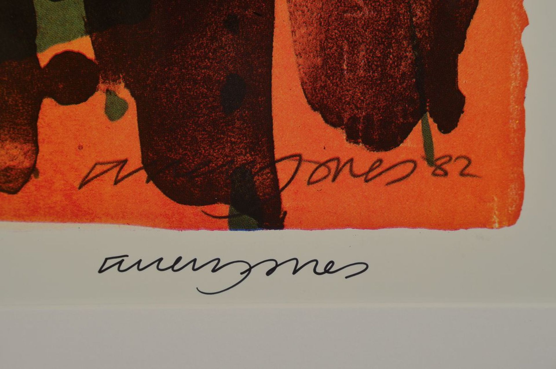 Allen Jones, née 1937, offset lithograph, signed by hand, only a few signed copies, Galerie - Bild 2 aus 4