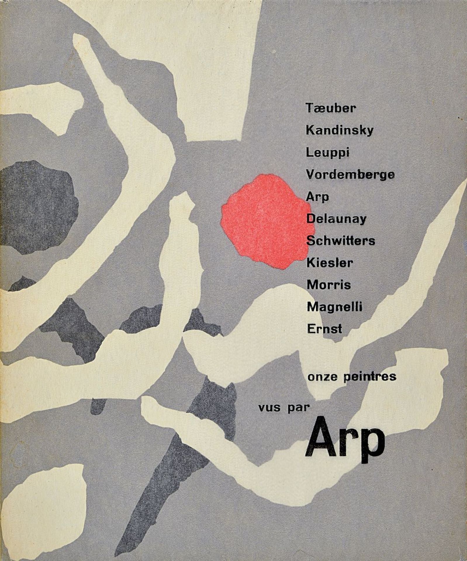 Editions Grisberger Zurich 1949, with three original lithographs by Kandinsky, Arp and Leuppi (these