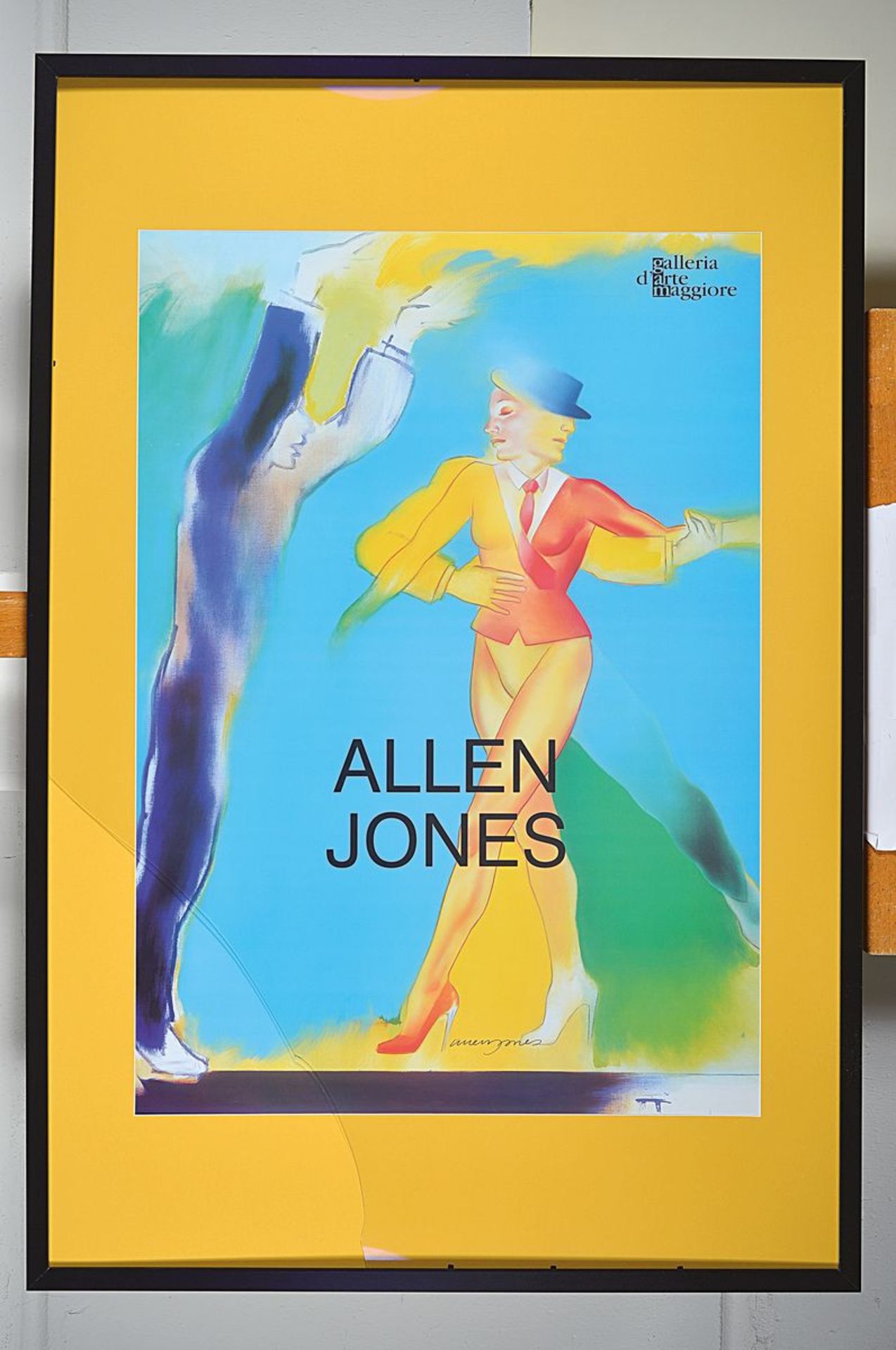 Allen Jones, née 1937, offset lithograph, signed by hand, only a few signed copies, ed. Galleria D # - Bild 3 aus 4
