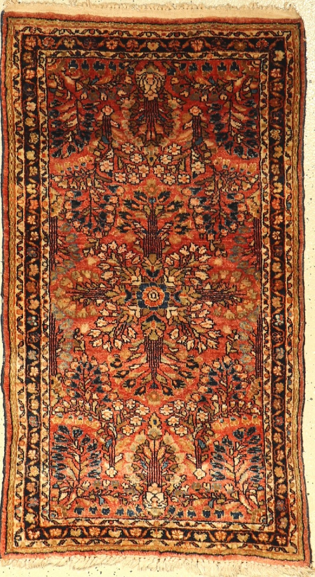 Sarogh alt, Persien, um 1940, Wolle auf Baumwolle, ca. 112 x 64 cm, EHZ: 2-3