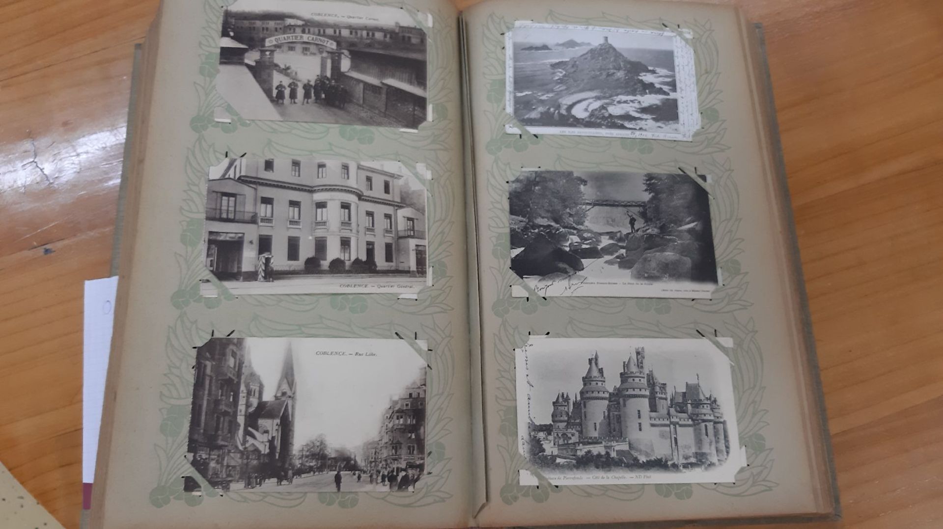 Umfangreiches Jugendstil-Postkartenalbum, ca. 500 Karten, Schwerpunkt Deutschland, Frankreich, - Bild 11 aus 20