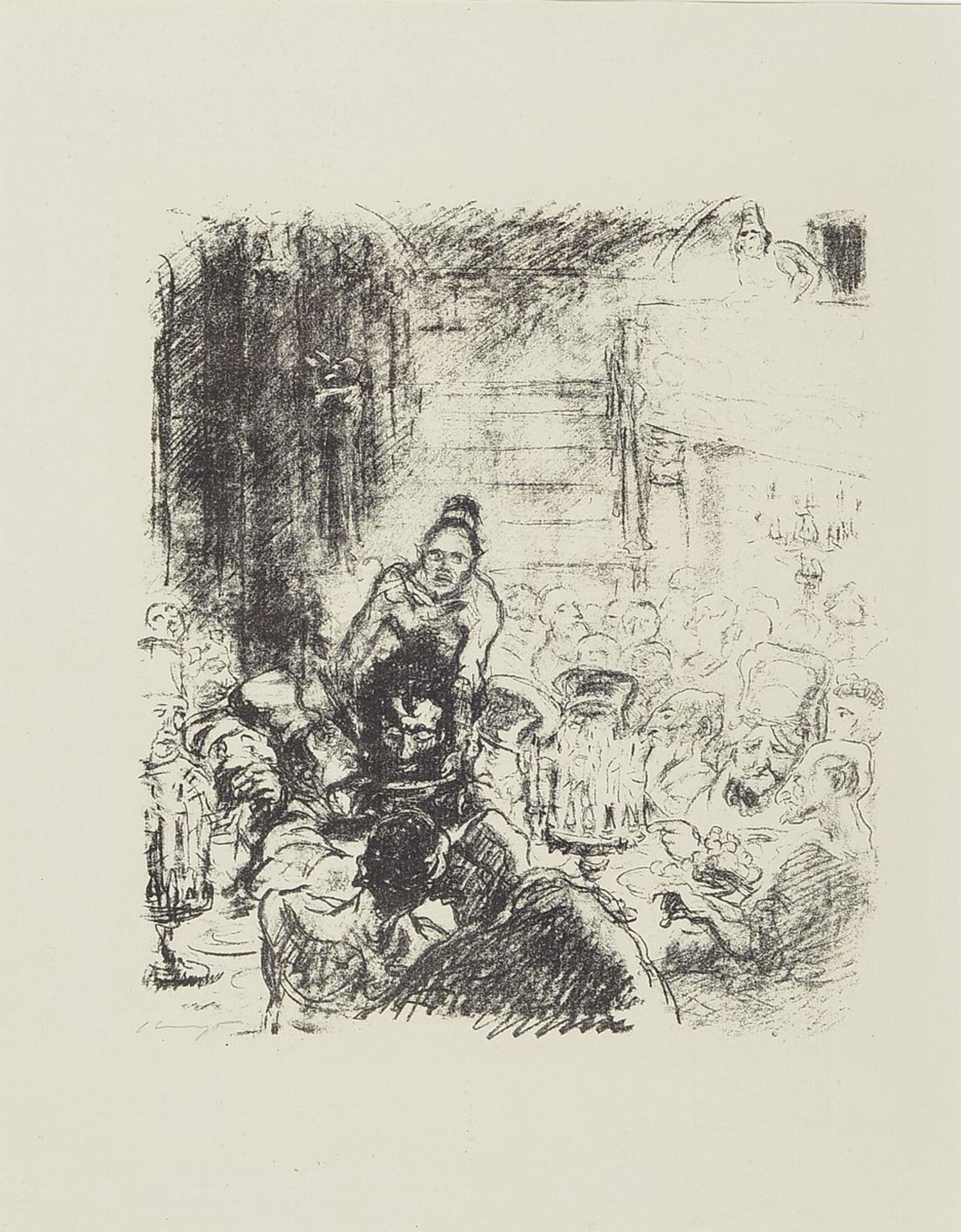 Max Slevogt, 1868-1932, 3 Lithographien aus Herodias, 1919, alle drei handsigniert, Herodias - Bild 2 aus 6