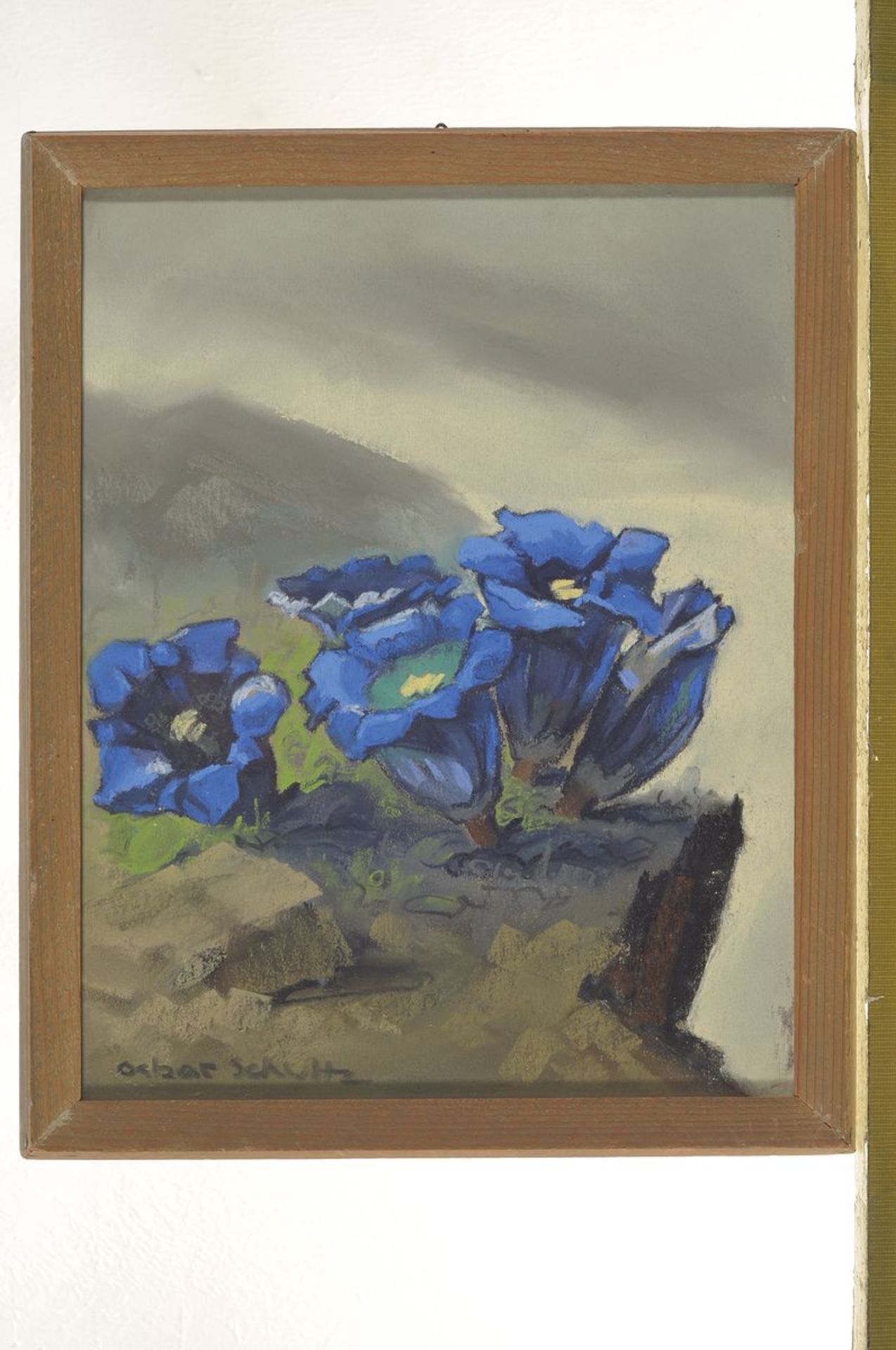 Oskar Schultz, 1892-1971, süddeutscher Maler, Ausbildung an der Münchner Akademie bei Heinrich von - Bild 3 aus 3
