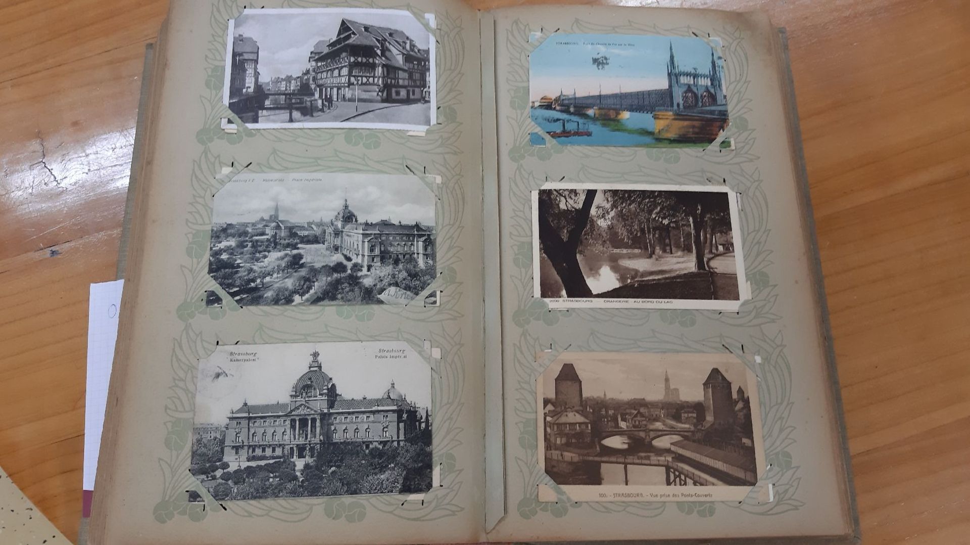 Umfangreiches Jugendstil-Postkartenalbum, ca. 500 Karten, Schwerpunkt Deutschland, Frankreich, - Bild 12 aus 20