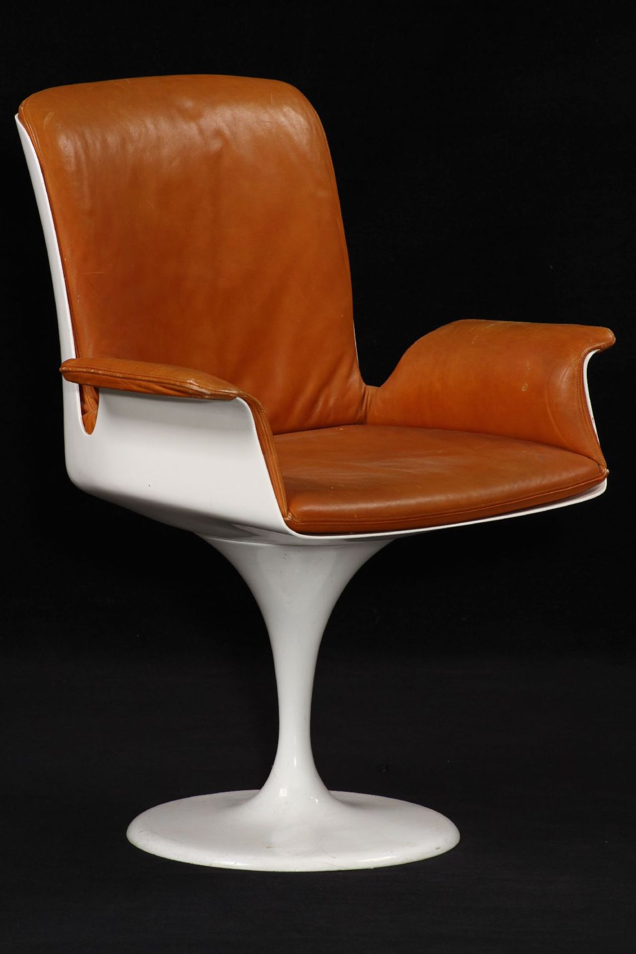 Tisch mit 4 Stühlen, "Herman Miller", um 1965/70, typische Formen der angehenden 60er Jahre nach - Bild 5 aus 6