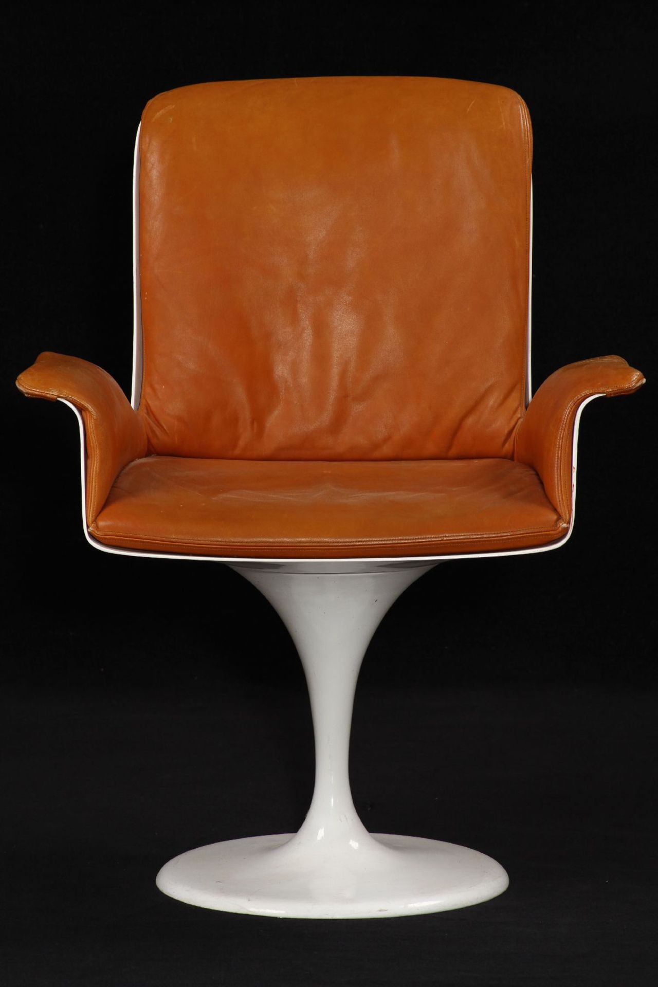 Tisch mit 4 Stühlen, "Herman Miller", um 1965/70, typische Formen der angehenden 60er Jahre nach - Bild 4 aus 6