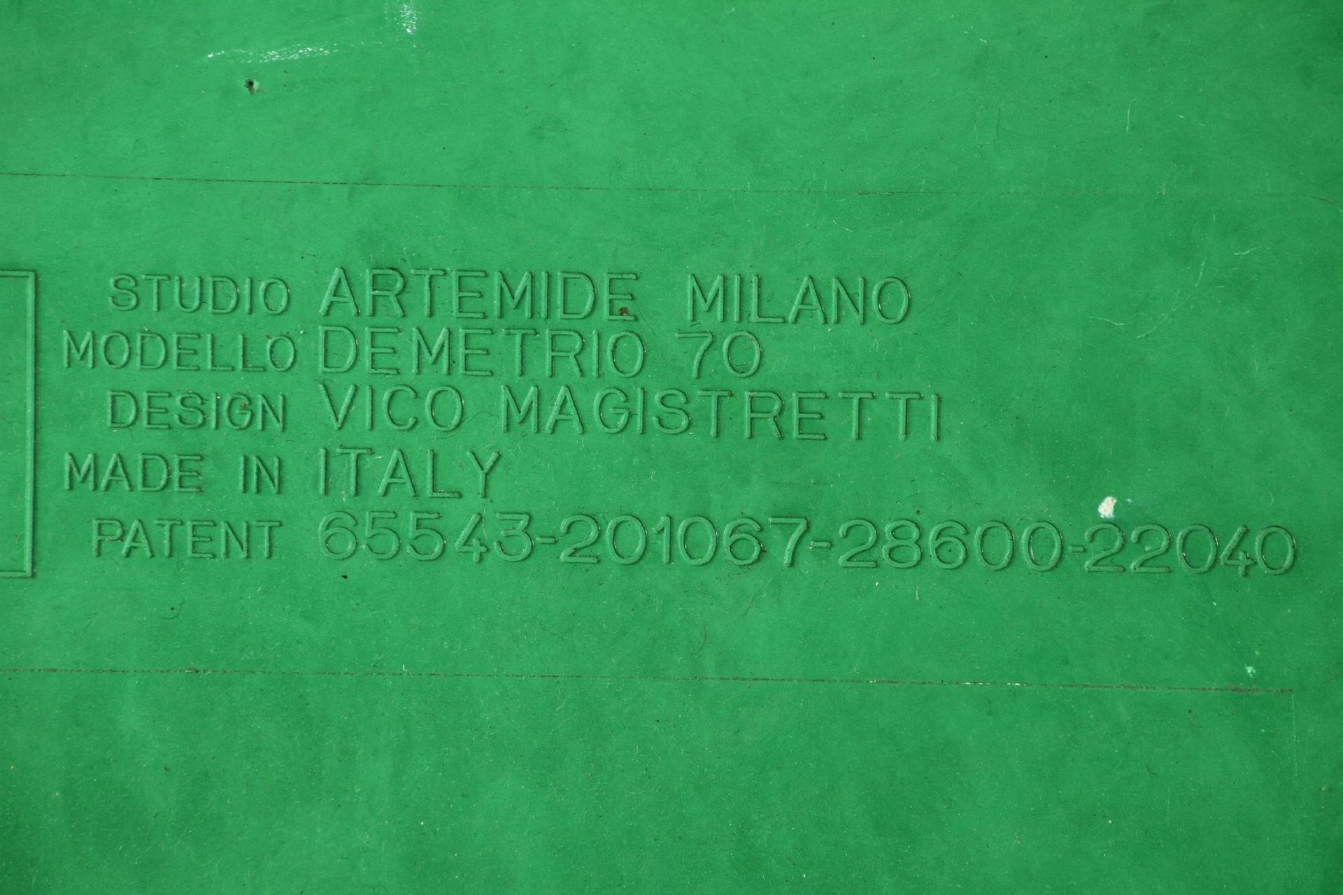 Couchtisch, Studio Artemide Milano", made in Italy, um 1960/69, Modello: Demetrio 70, Design by Vico - Bild 2 aus 2