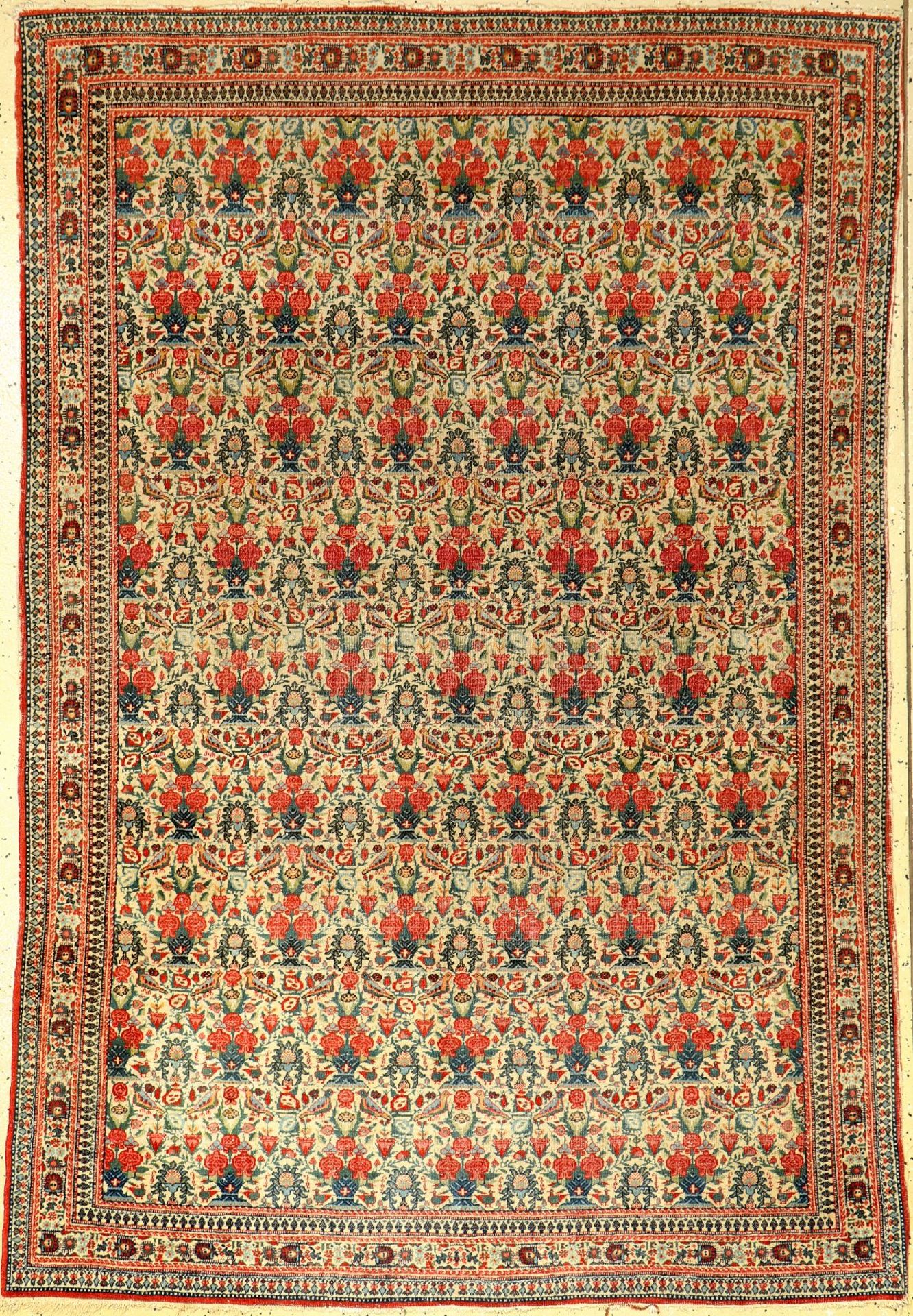 Teheran alt, Persien, um 1930, Wolle auf Baumwolle, ca. 201 x 126 cm, EHZ: 4Tehran old, Persia,