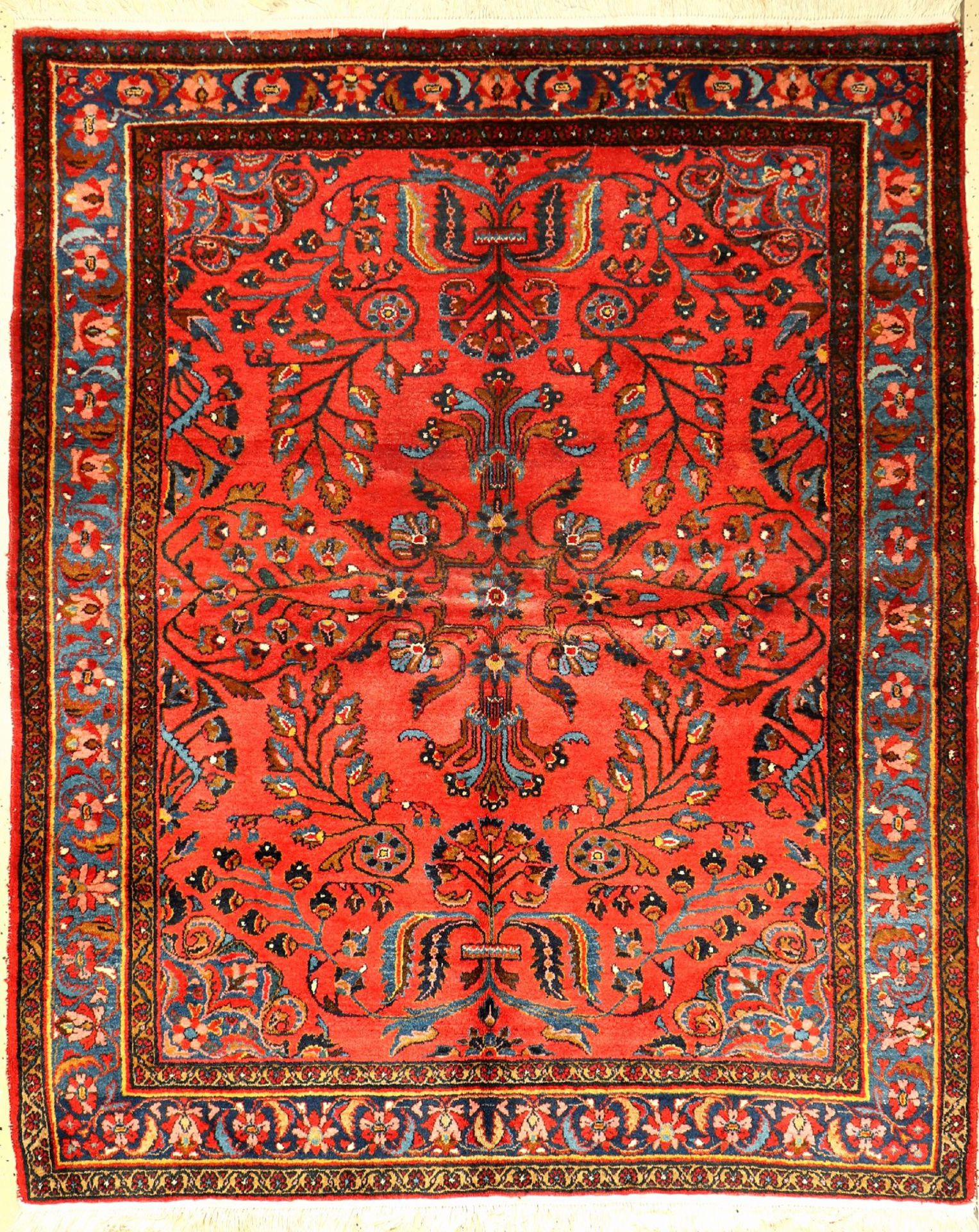 Lilain Us Re Import, Persien, um 1920, Wolle auf Baumwolle, ca. 200 x 162 cm, EHZ: 2-3Lilain Us Re