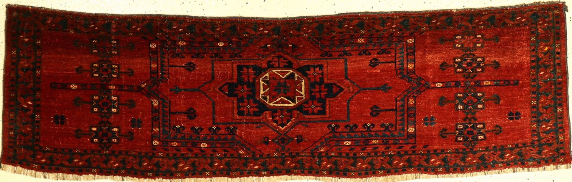 Ersari Jollar antik, Turkmenistan, um 1890,Wolle auf Wolle, ca. 156 x 45 cm, EHZ: 3Ersari Jollar