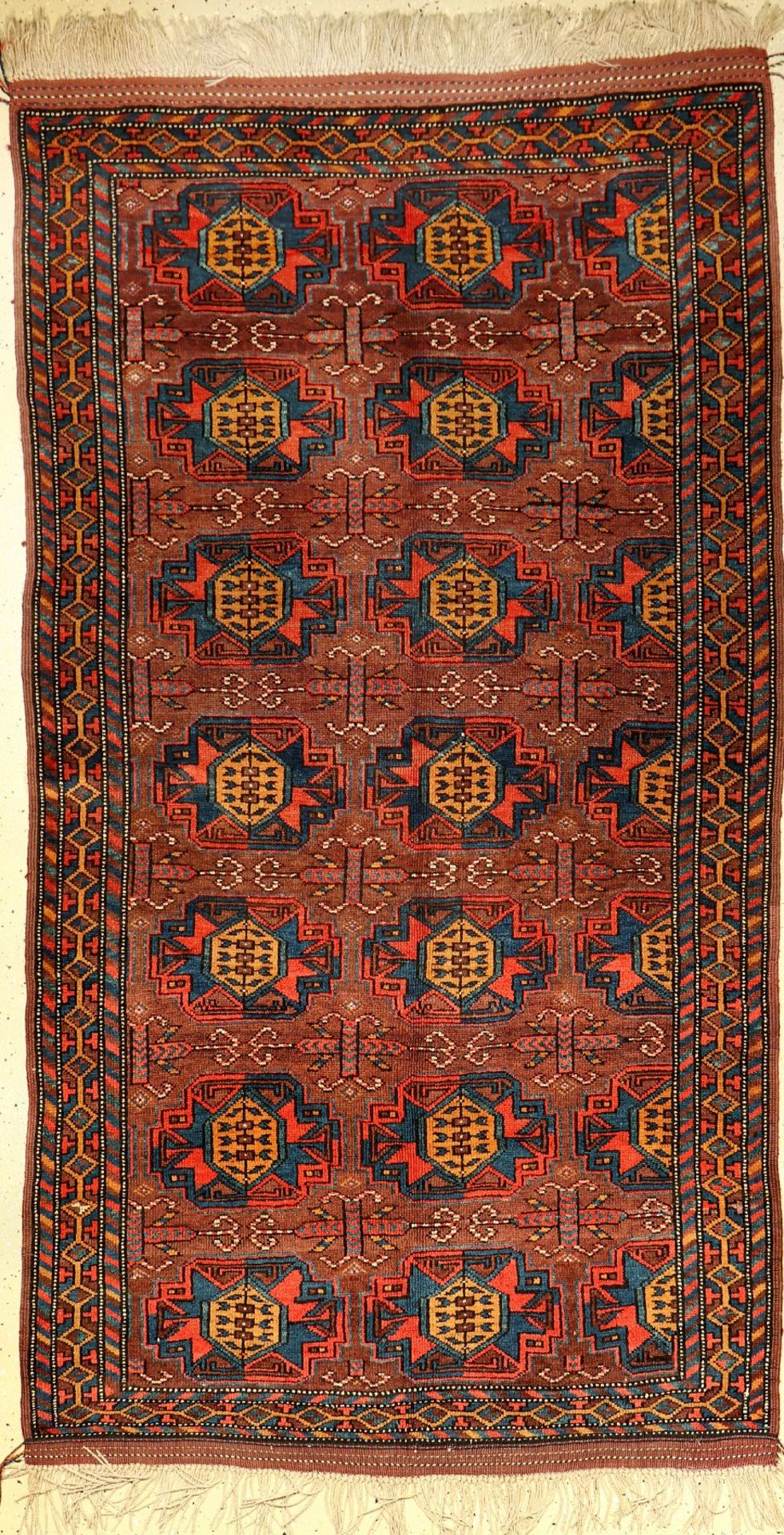 Kordi, Persien, ca. 60 Jahre, Wolle auf Wolle, ca. 227 x 138 cm, EHZ: 2-3Kordi rug, Persia,