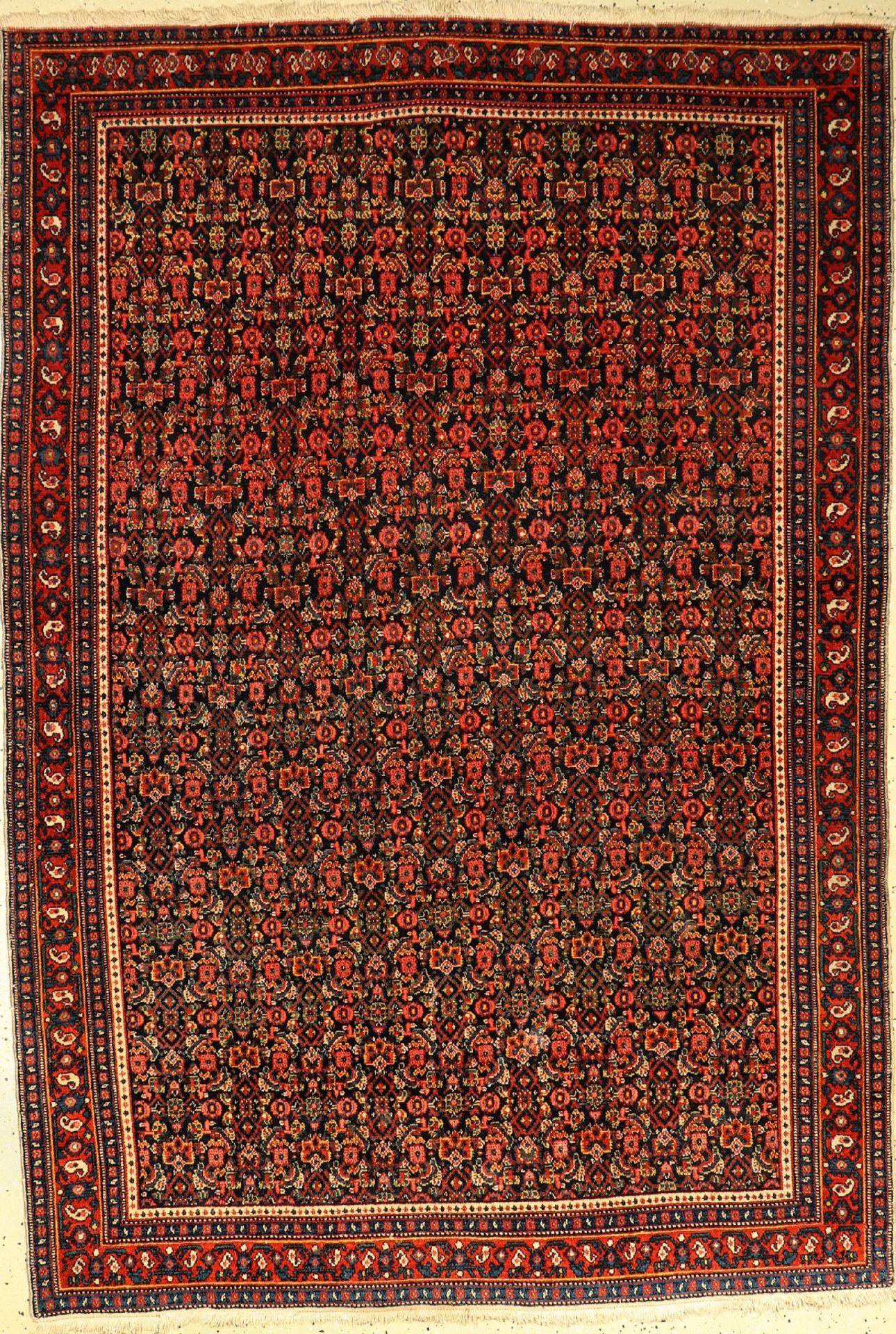 Feiner Senneh alt, Persien, um 1930, Wolle auf Baumwolle, ca. 200 x 138 cm, EHZ: 3Fine Senneh old