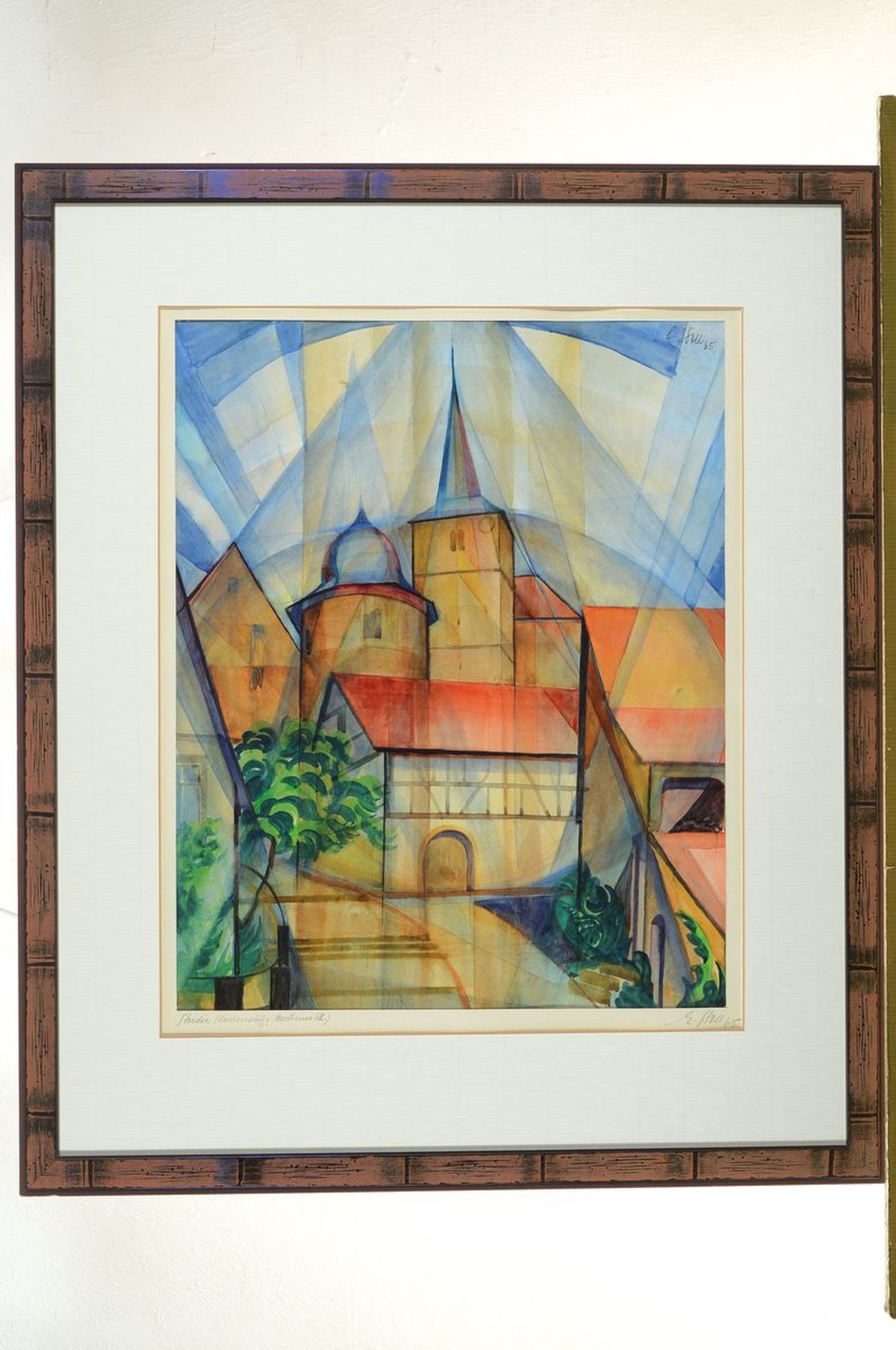 Eugen Stoll, 1895-1978 Ludwigshafen, Studium an der Akademie Karlsruhe, Meisterschüler von Albert - Bild 3 aus 3
