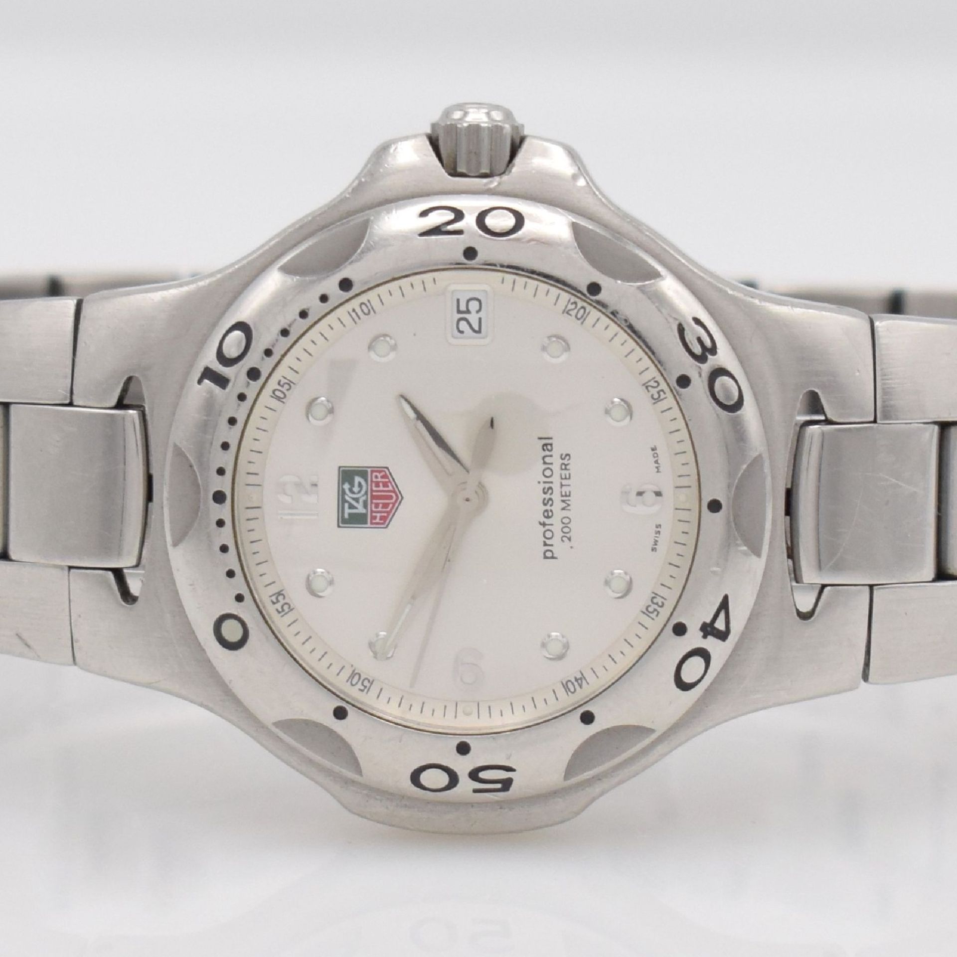 TAG HEUER Kirium Herrenarmbanduhr, Schweiz um 2000, quarz, Ref. WL 1114-0, verschr. Edelstahlgeh. - Bild 2 aus 7