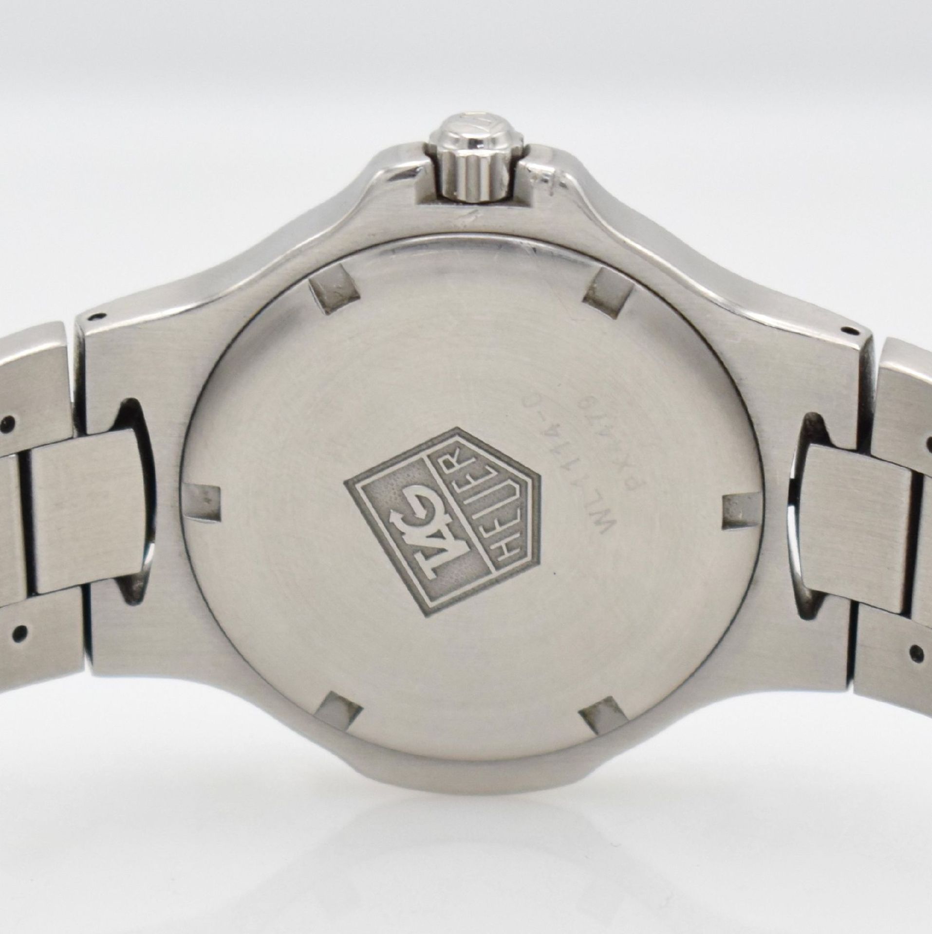 TAG HEUER Kirium Herrenarmbanduhr, Schweiz um 2000, quarz, Ref. WL 1114-0, verschr. Edelstahlgeh. - Bild 7 aus 7