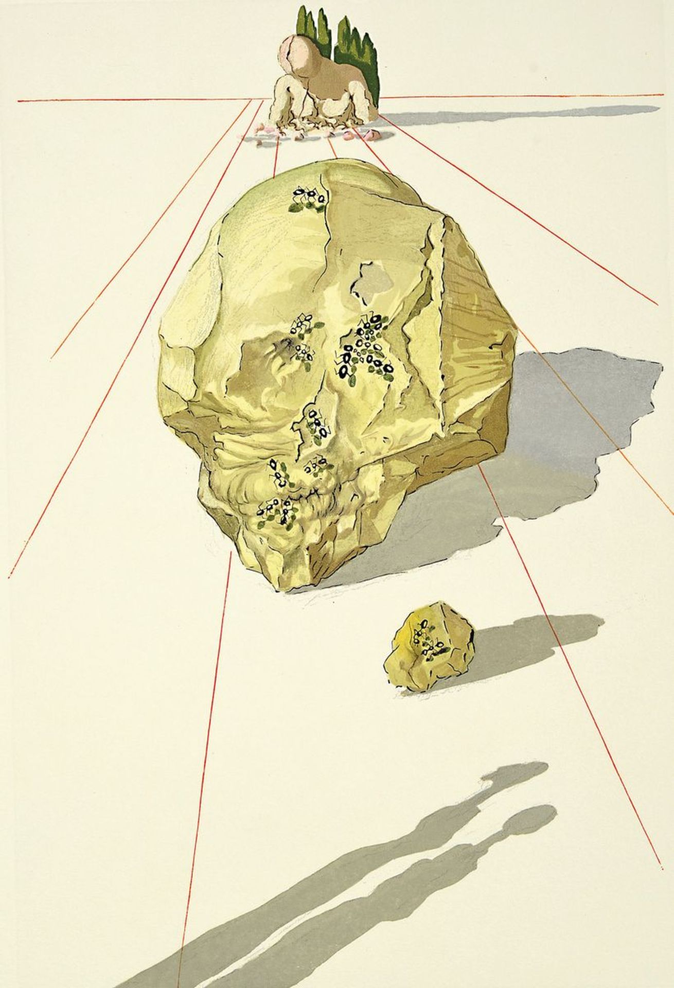 Salvador Dali, 1904-1989, Konvolut aus 3 Farbholzschnitte, Drucker Verlag: Les Heures Claires, Paris - Bild 2 aus 10