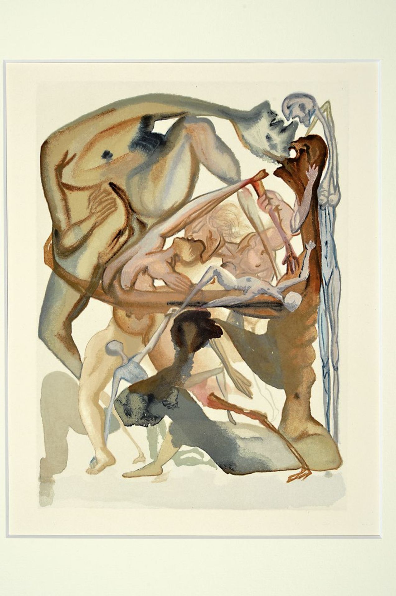 Salvador Dali, 1904-1989, Konvolut aus 3 Farbholzschnitte, Drucker Verlag: Les Heures Claires, Paris - Bild 6 aus 10