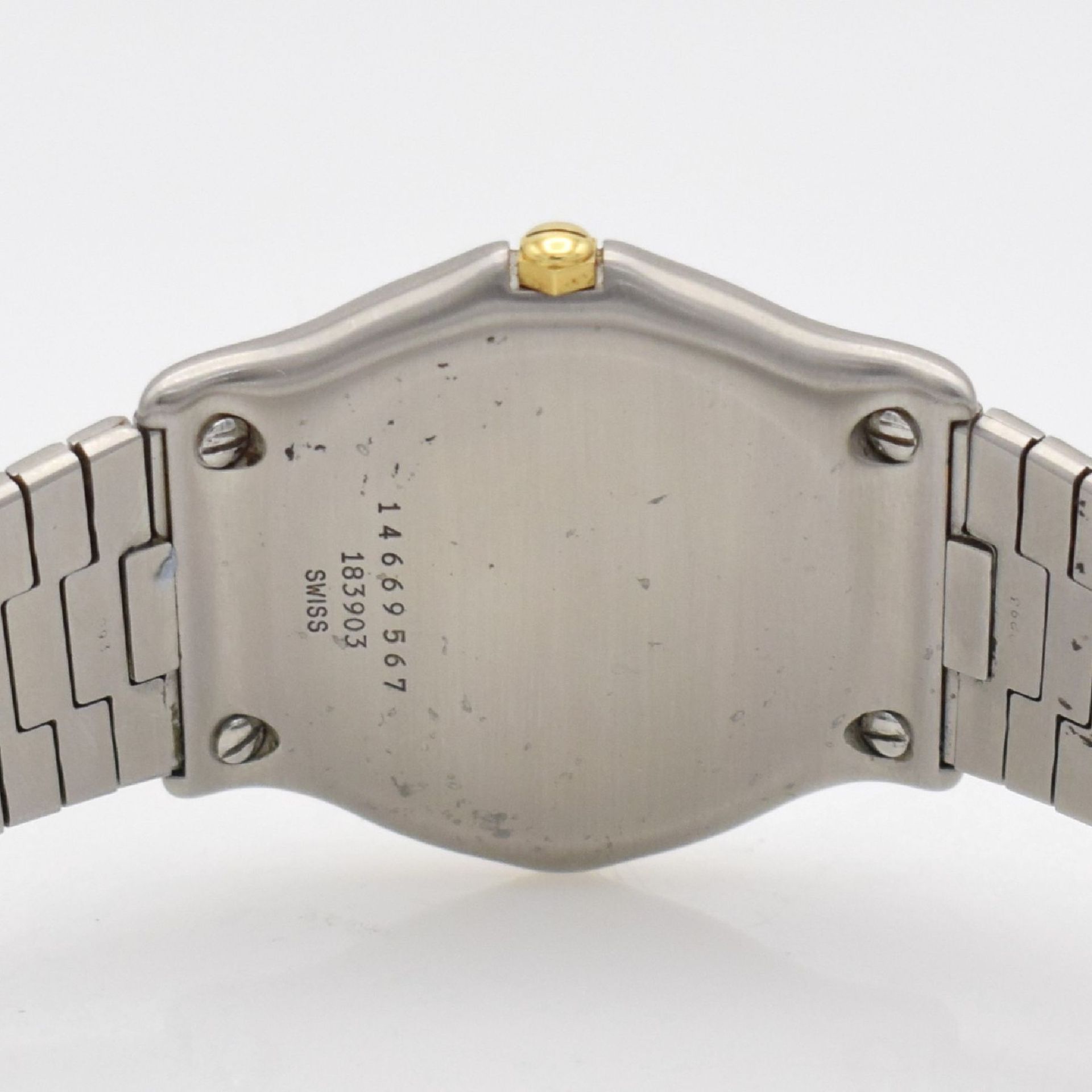 EBEL Sport Classic Armbanduhr in Stahl/Gold, Schweiz um 1995, quartz, Monocoque-Geh. Ref. 183903, - Bild 6 aus 6