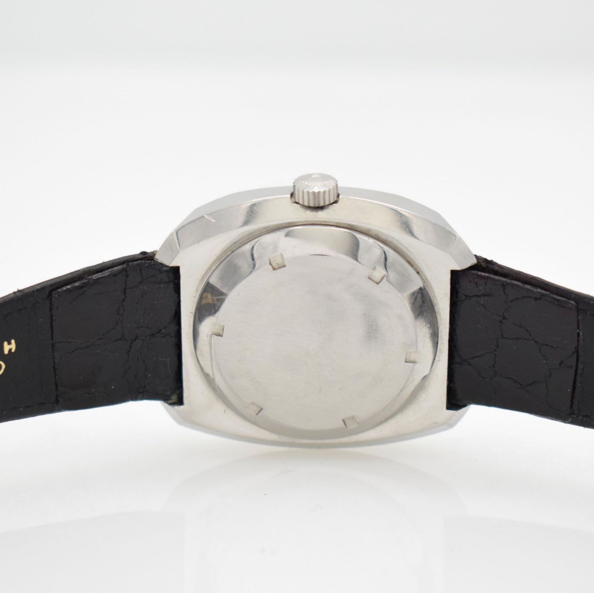 MOVADO / ZENITH Herrenarmbanduhr, Automatik, Schweiz um 1970, Ref 01-0061-380, aufw., - Bild 7 aus 10