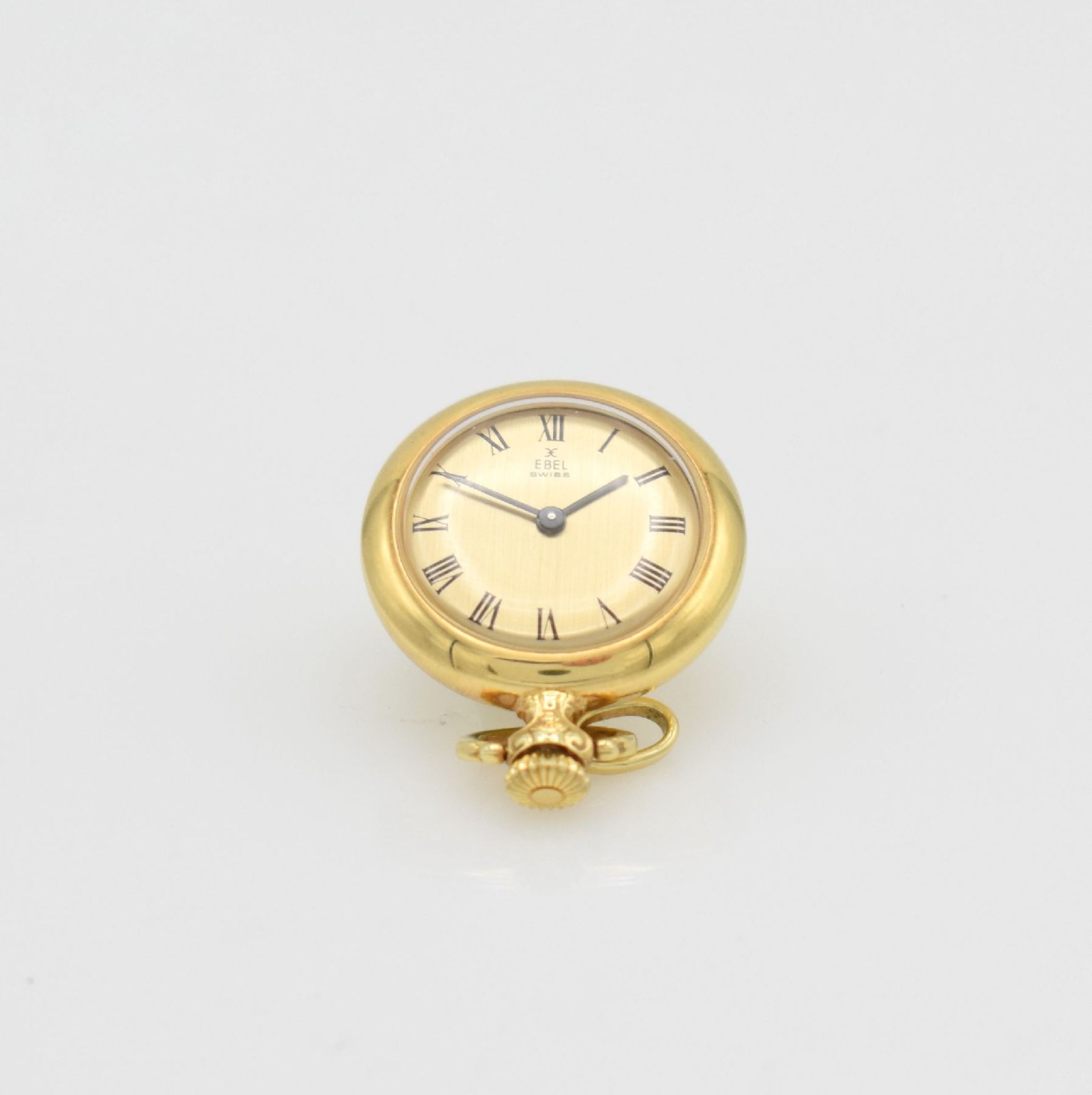 Konvolut: 2 goldene Damentaschenuhren in GG & RG 585/000, Schweiz um 1900 & 1970, 1)in RG , 2-Deckel - Bild 10 aus 11