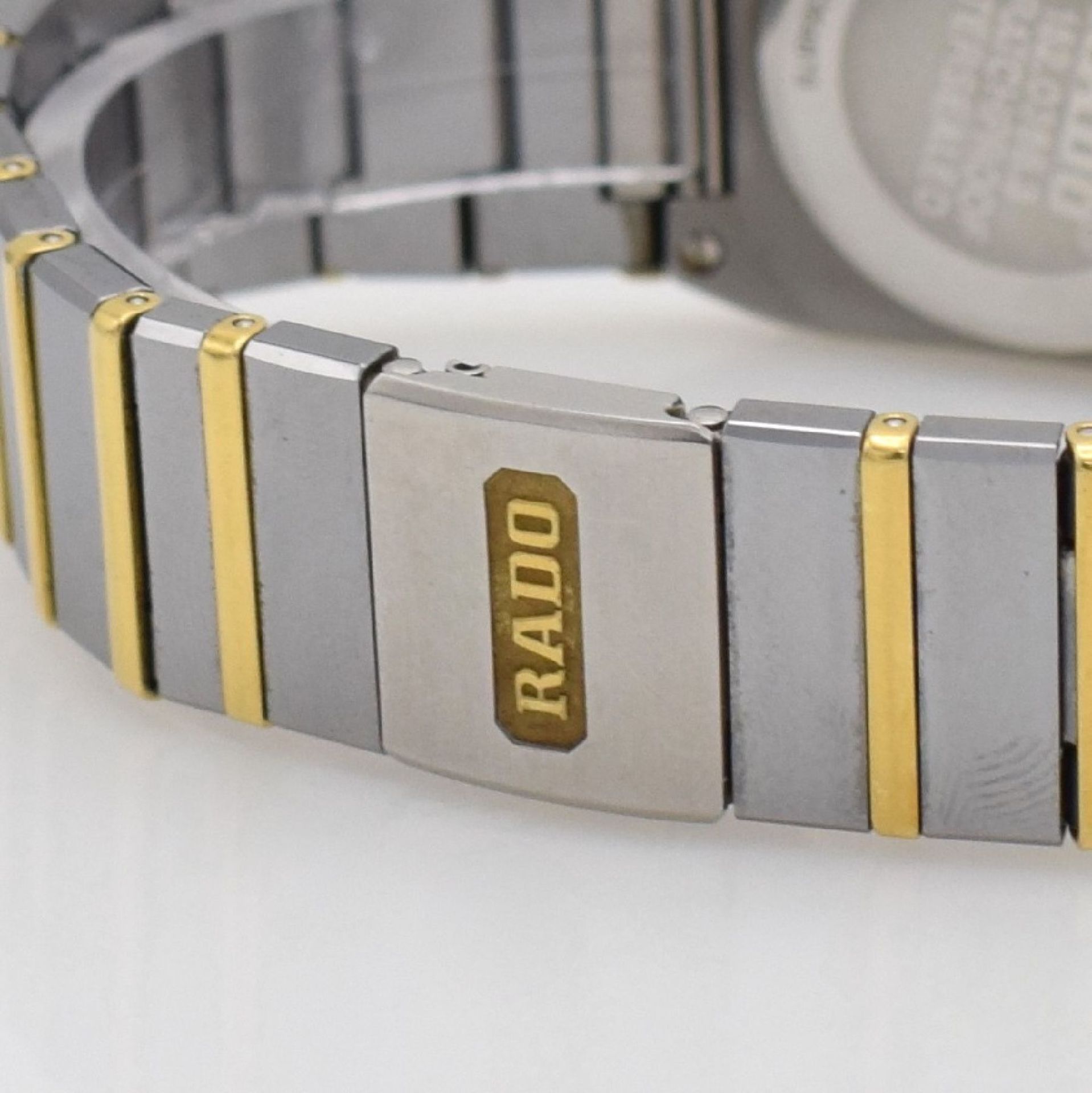 RADO Armbanduhr Serie Diastar Jubilé, Schweiz um 1980, Ref. 152.0366.3, quarz, Edelstahl, z. T. - Bild 5 aus 6