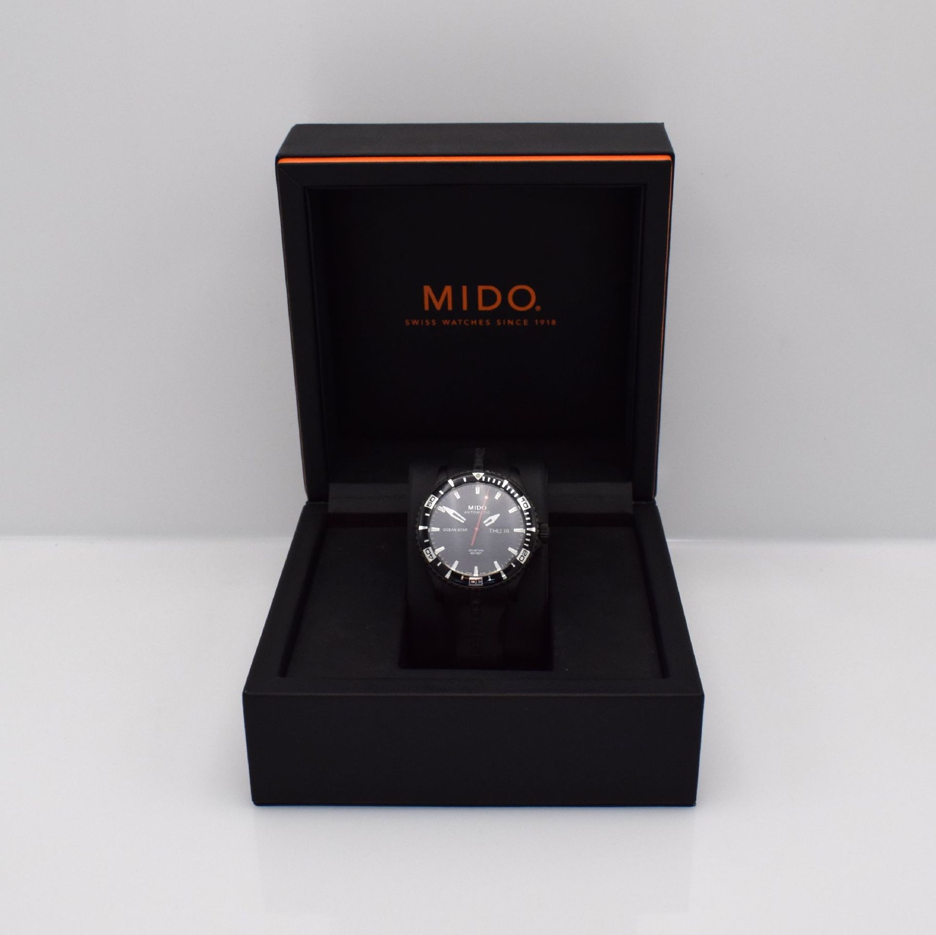 MIDO Ocean Star Herrenarmbanduhr, Schweiz verk. lt. beil. orig. Pap. 04/2015, Ref. M011430 A, - Bild 9 aus 9