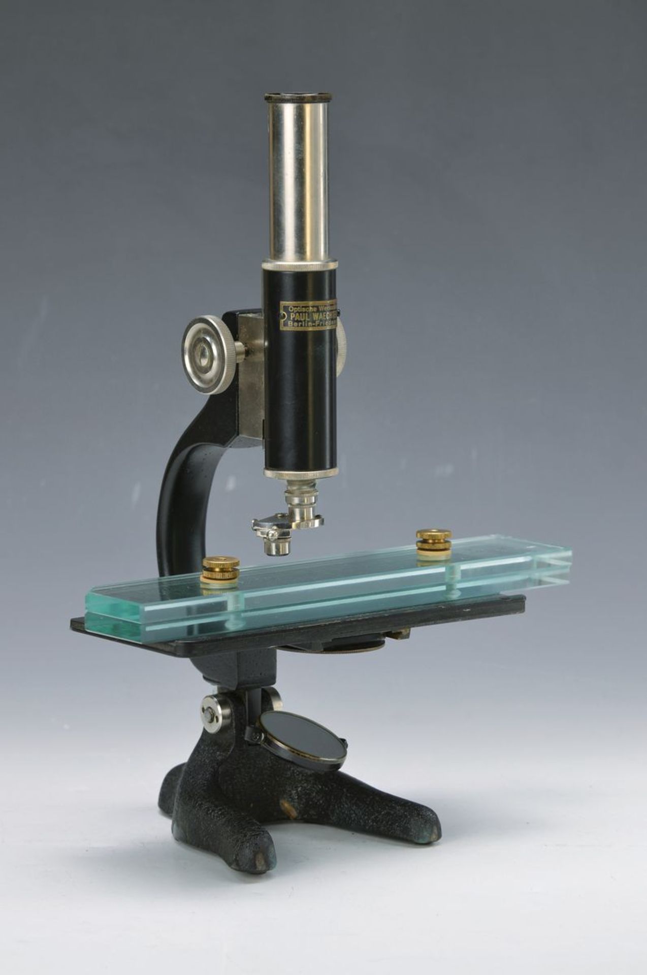 Zwei Mikroskope für Mediziner, Winkel Zeiss, Göttingen, Nr. 45644, 20er Jahre, dazu 1x Mikroskop von - Image 2 of 2