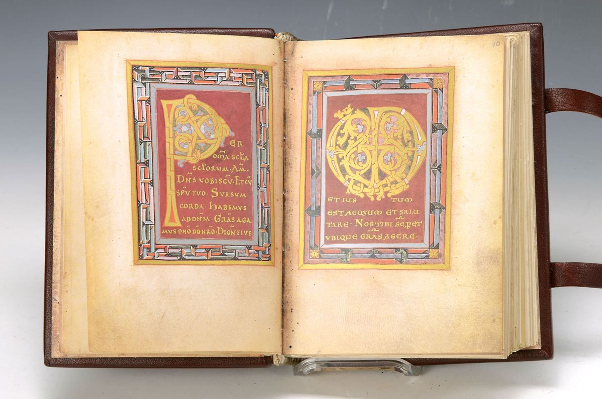 Echternacher Sakramentar und Antiphonar, 11.Jh., vollständige Faksimile-Ausgabe im Original-Format
