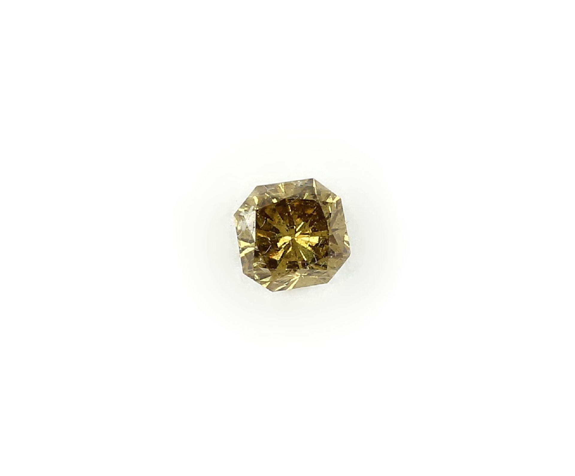 Loser Diamant-Radiant, 0.66 ct, 5.04 x 4.93x 3.44 mm, Cut-Cornered Square Modified Brilliant,