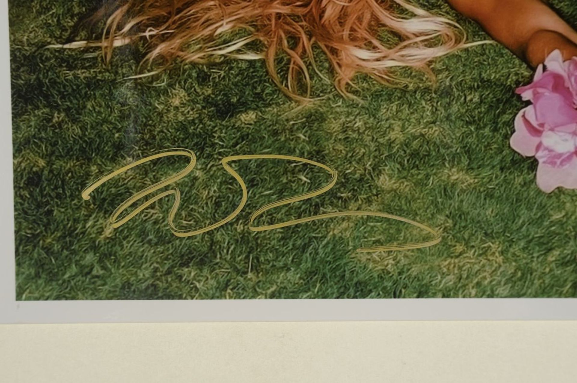Sante D' Orazio, geb. 1956, Pamela Anderson,s/w Fotografie, handsigniert, ca. 20x25cm - Bild 4 aus 5