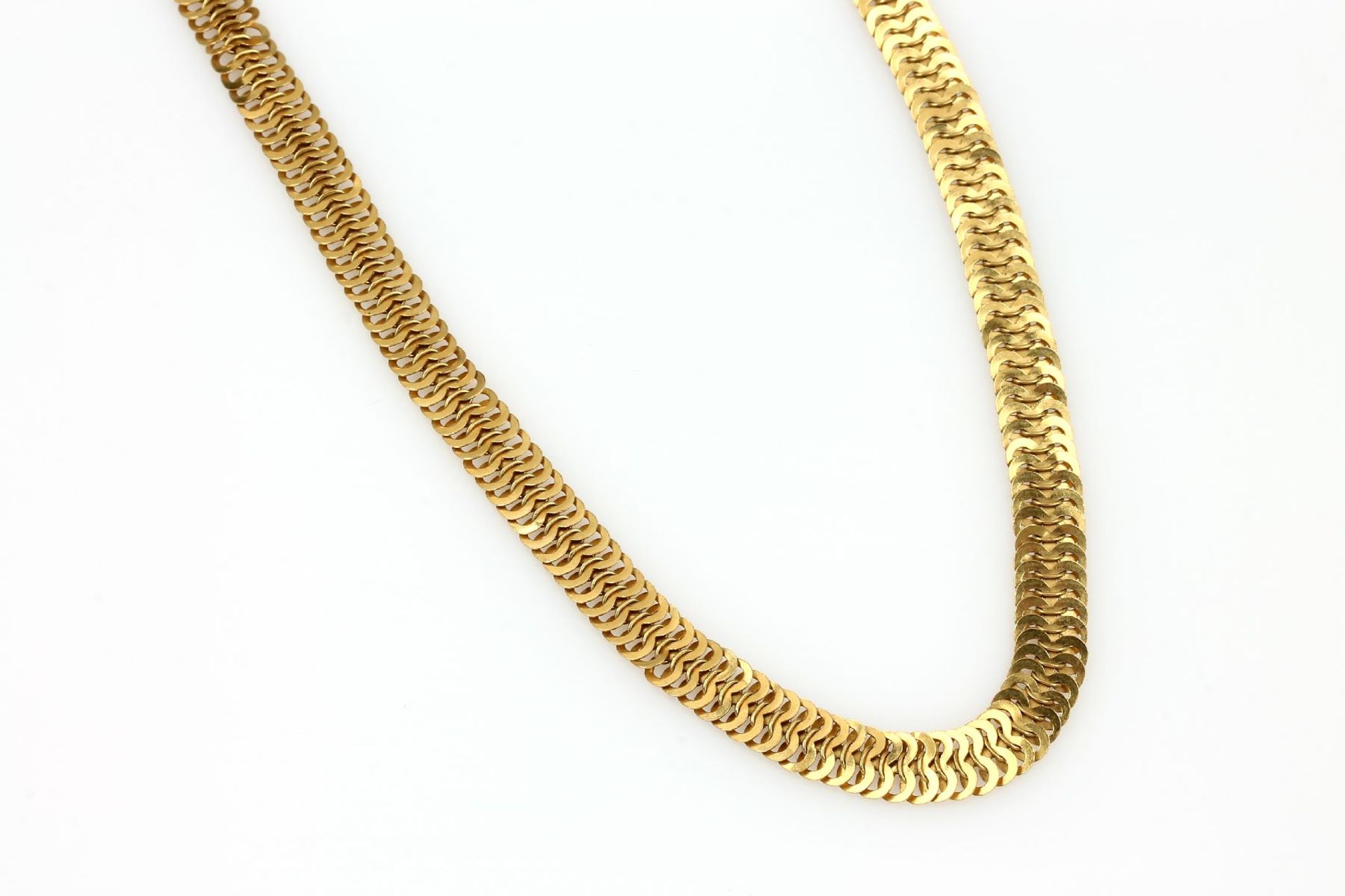 22 kt Gold Collier, GG 916/000, einzelne Glieder