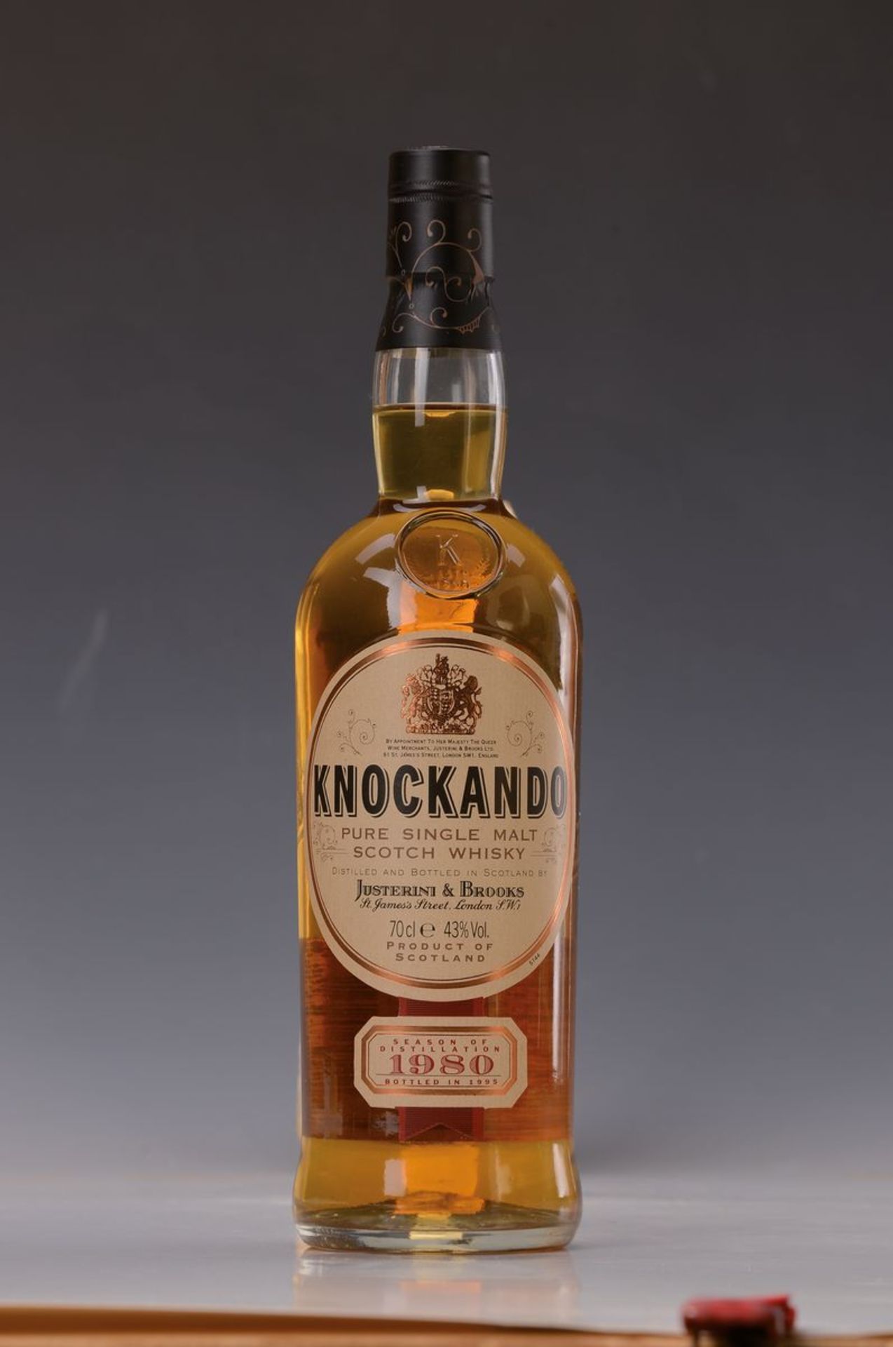 1 Flasche 1980 Knockando Pure Single Malt Scotch Whisky,