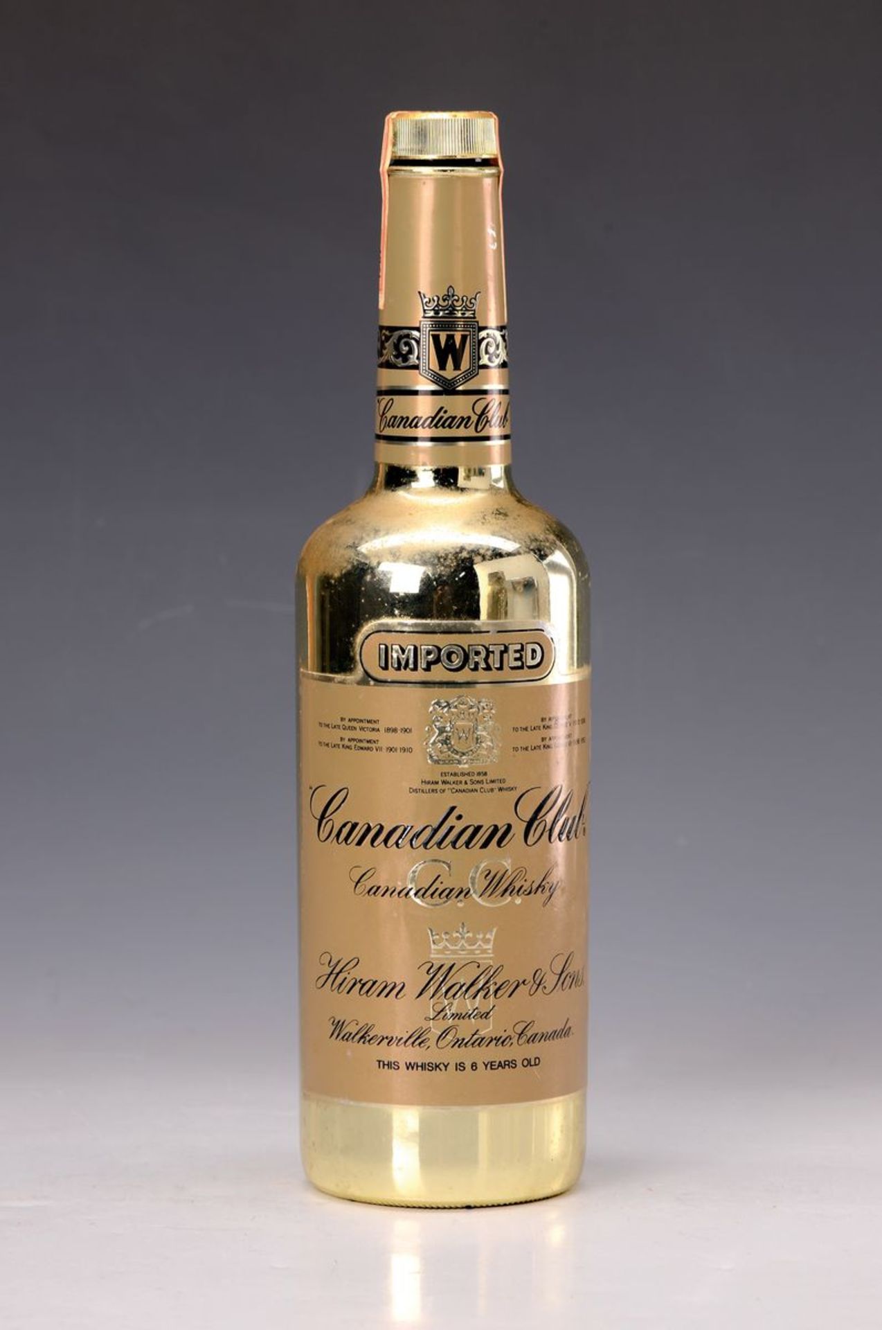 Canadian Club, Canadian Whisky, 1981, golden Edition,