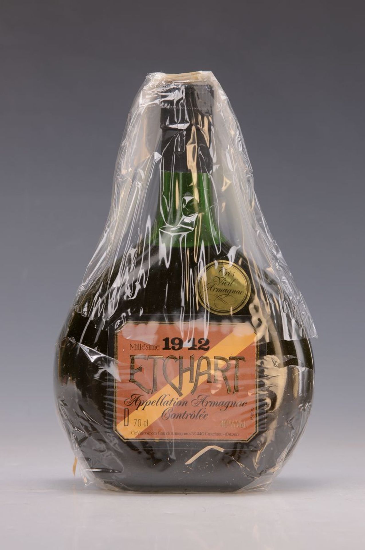 1 Flasche Armagnac Etchart 1942, a.c., 70cl, 40% Vol.%,