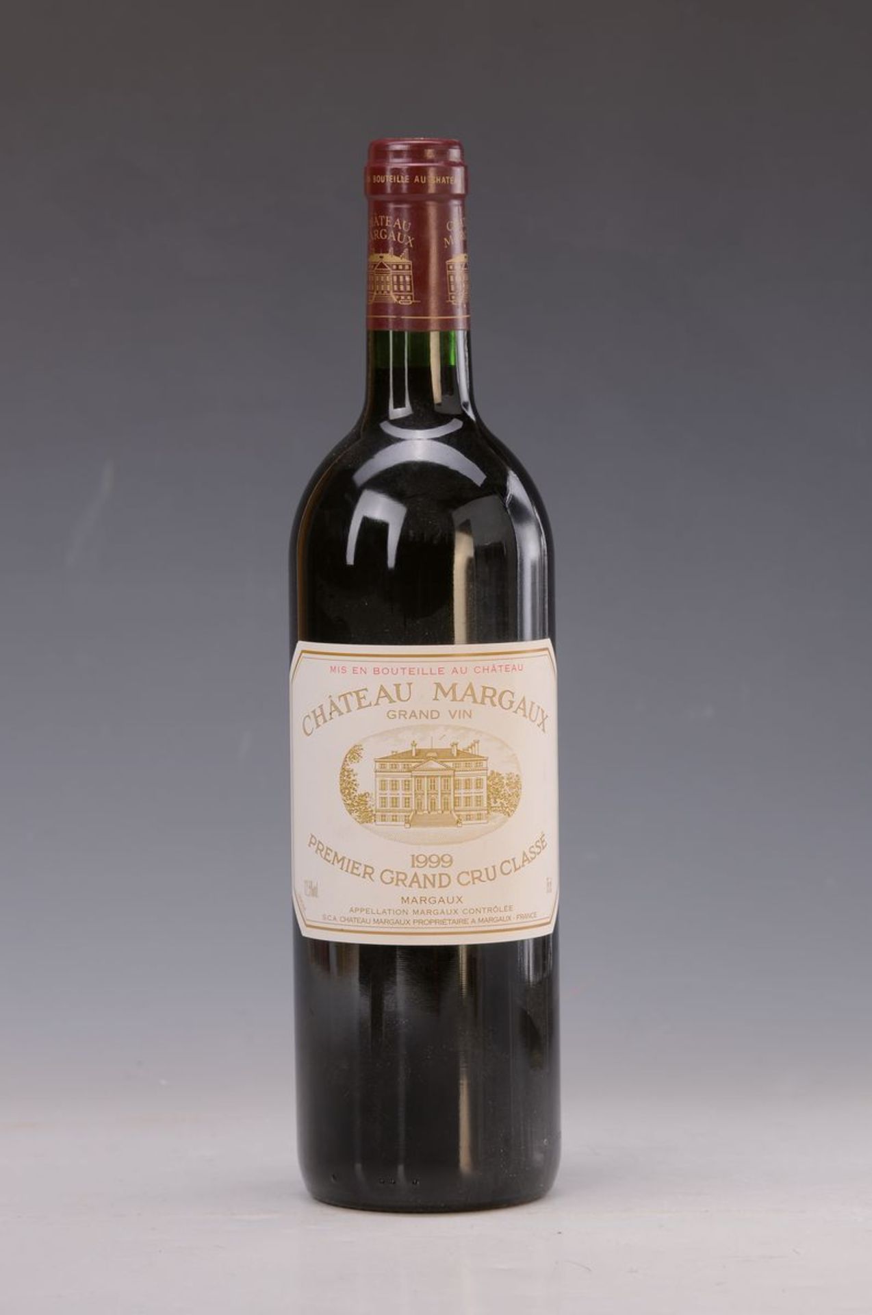 1 Flasche Chateau Margaux 1999, Premier Grand Cru Classé,