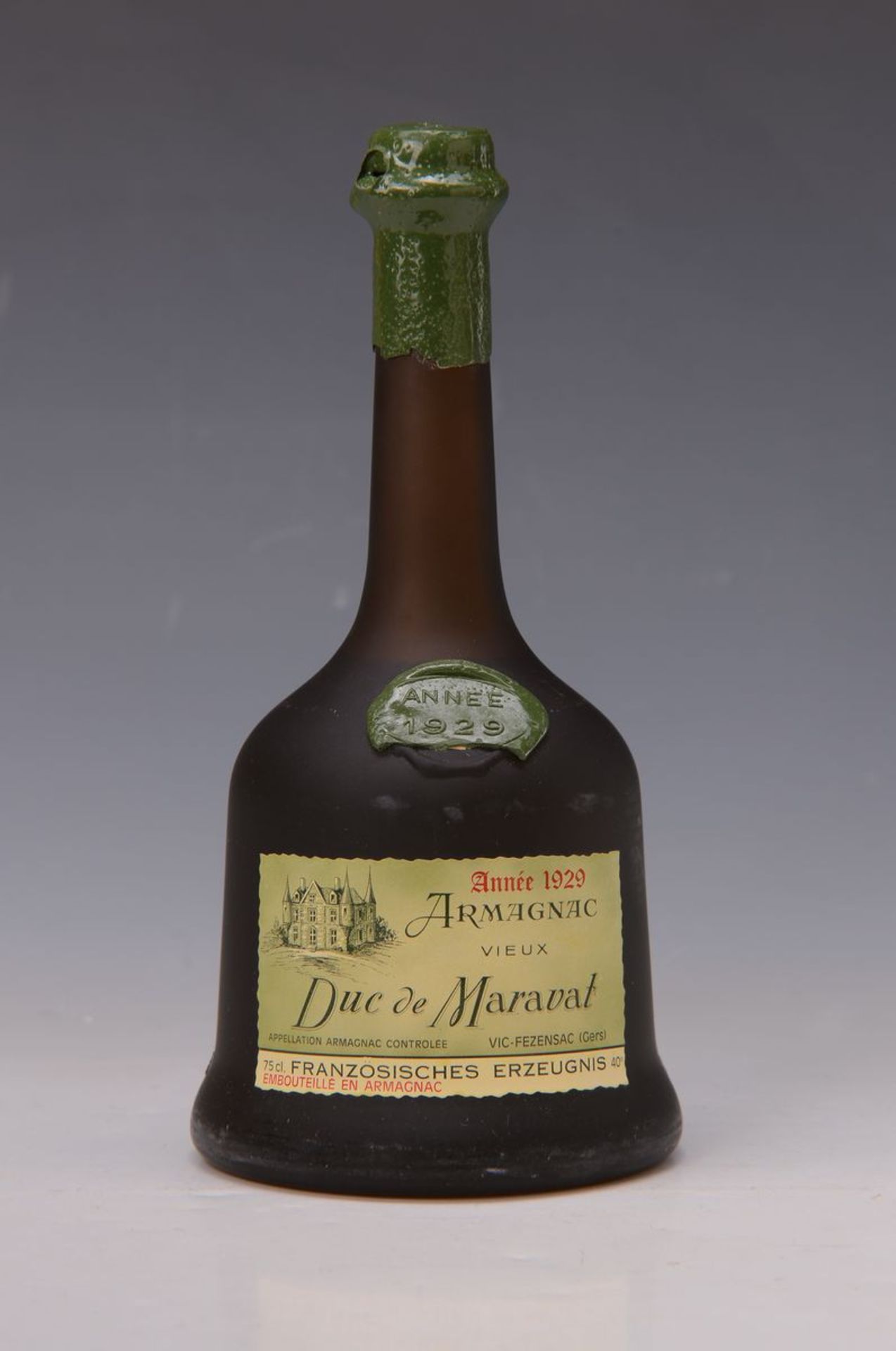 1 Flasche Armagnac Duc de Maravat 1929, 75cl, 40% Vol.,