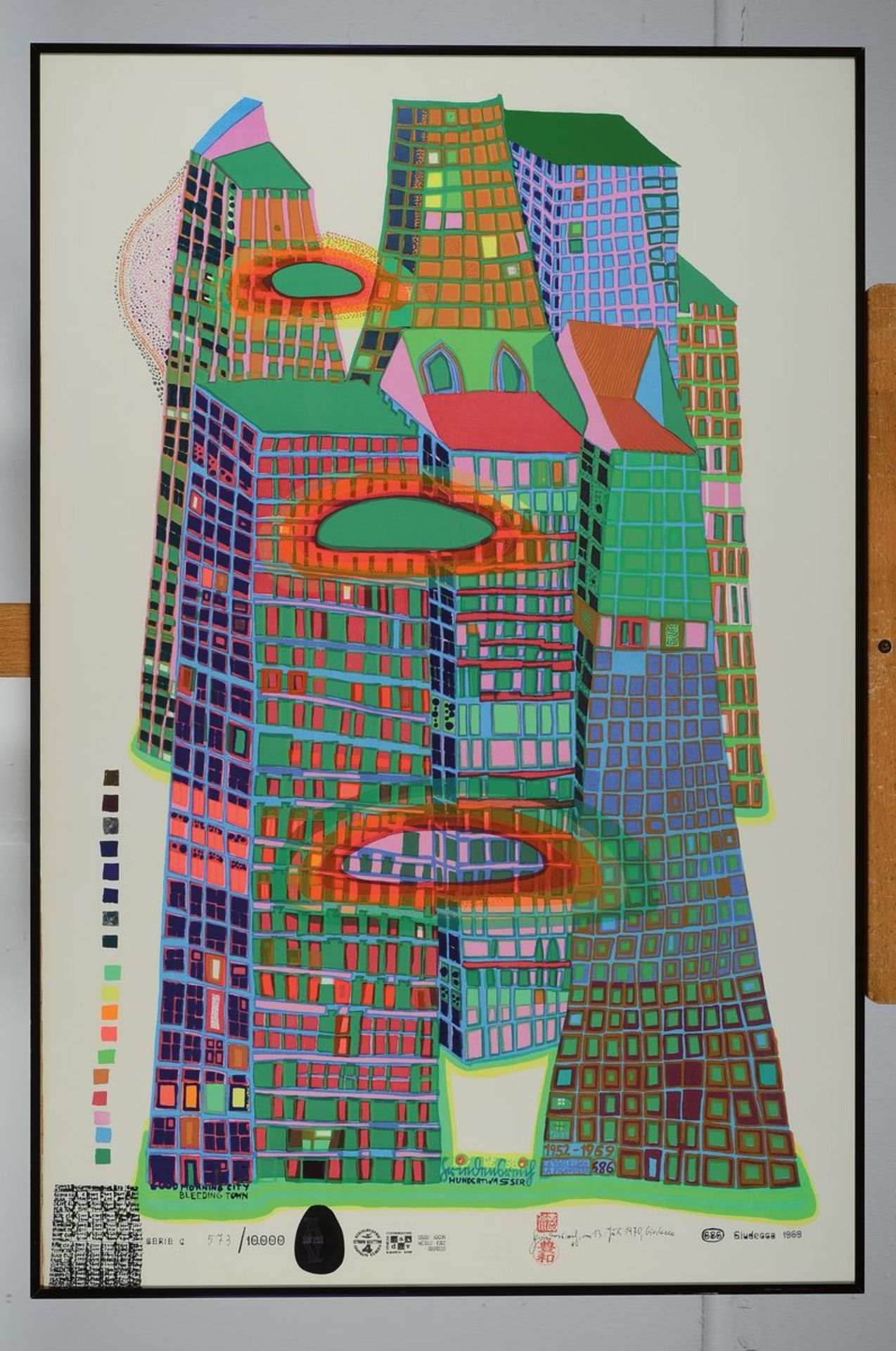 Friedensreich Hundertwasser, 1928-2000, Good Morning City