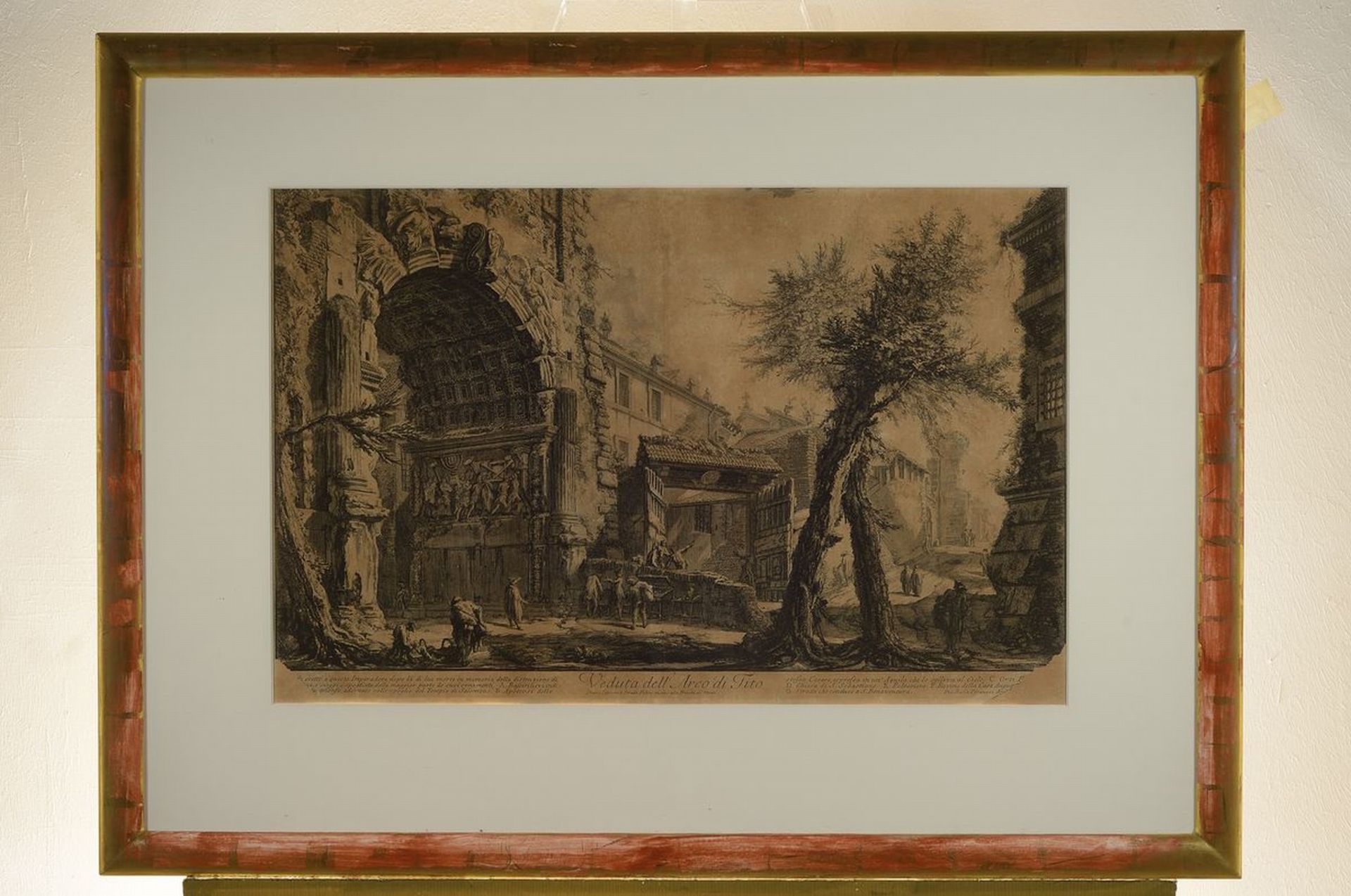 Giovanni Battista Piranesi, 1720-1778, Veduta dell Arco - Bild 2 aus 2