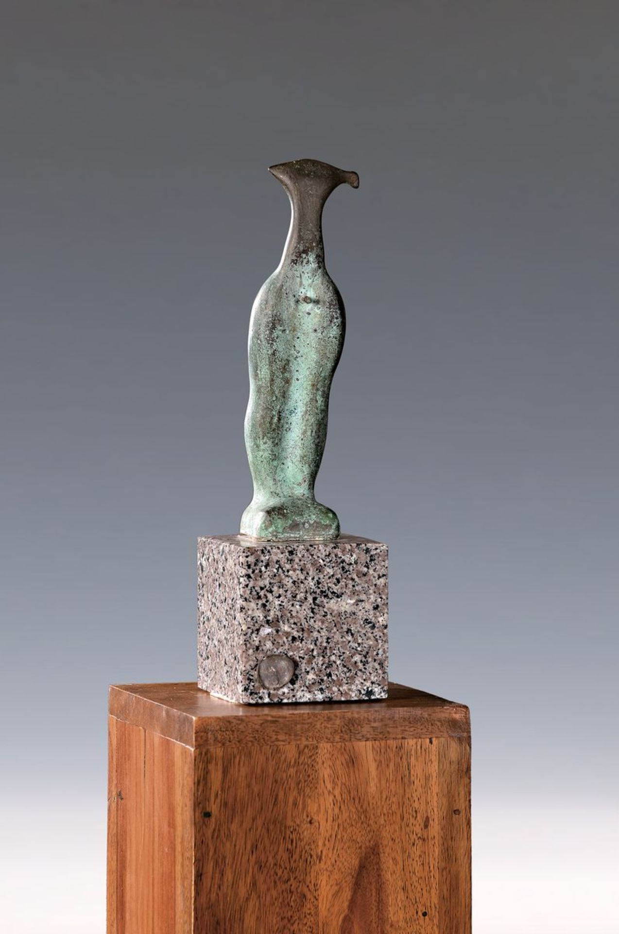 Laszlo Taubert, geb. 1966, Bronzeskulptur, Männertorso