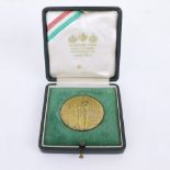 Alte Medaille - Gold Farbe - Originalverpackung - 1939