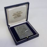 Plakette - Relief - 50 Jahre Arbeit