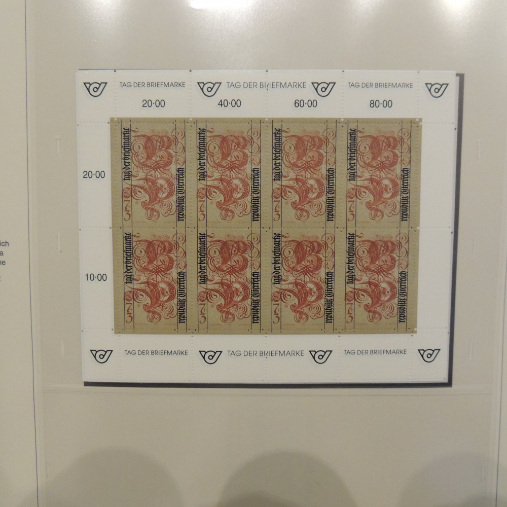 Briefmarkenkatalog Österreich 1990-1997 Safe Dual - Image 6 of 12