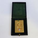 Alte Medaille - Gold farbe - Sport - 1956 Paris