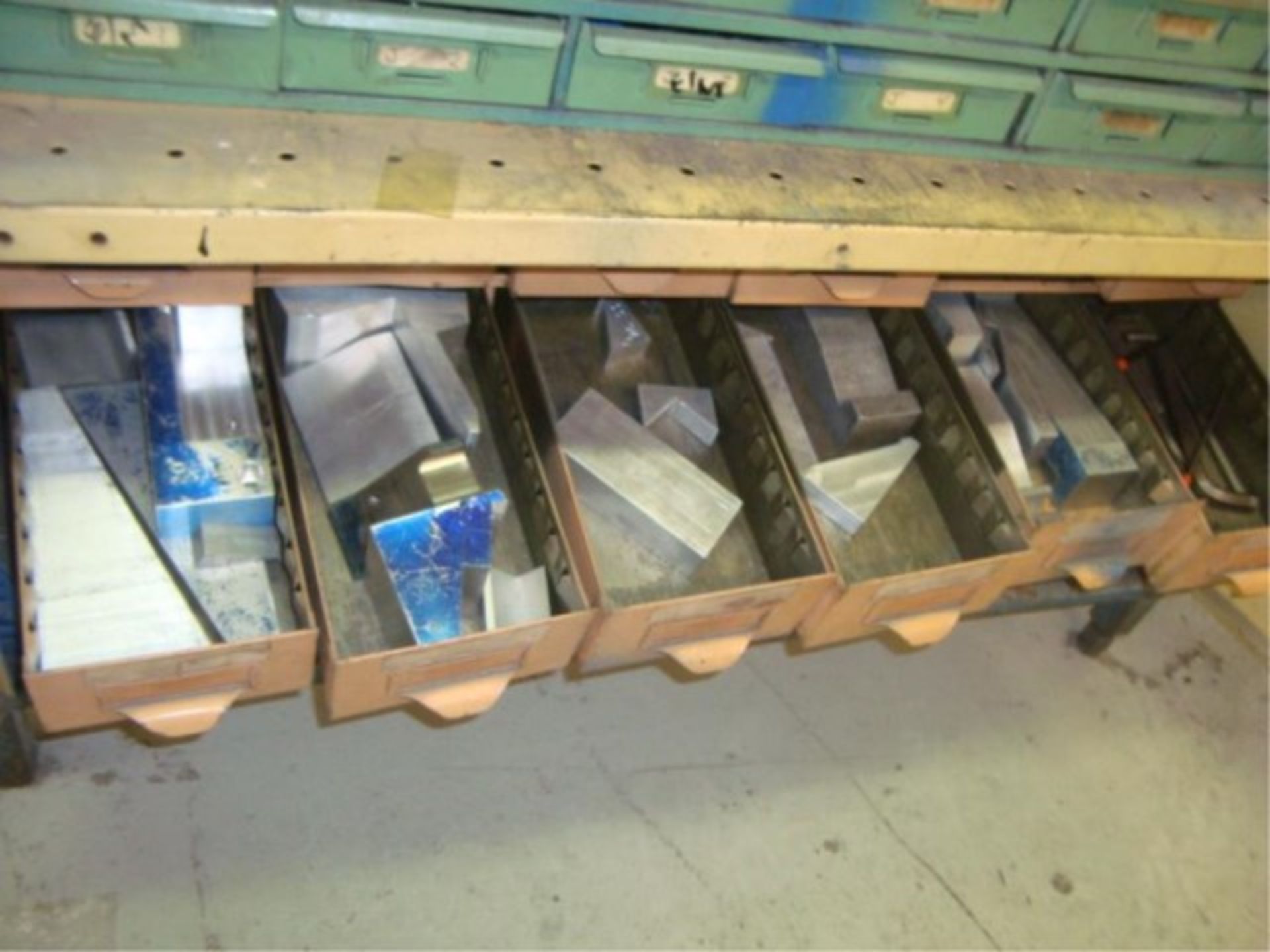 2-Door Storage Cabinet w/Bridgeport Mill Tooling - Image 16 of 20