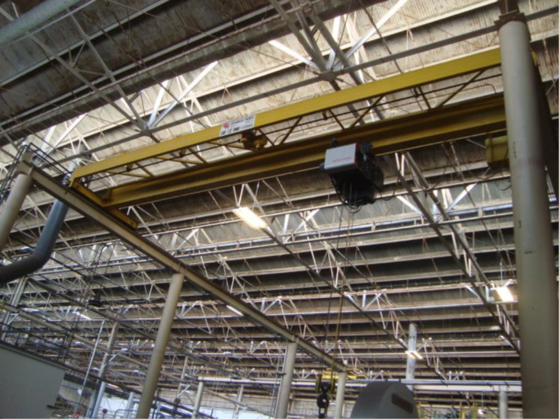 10-Ton Capacity Overhead Bridge Crane - Image 2 of 10