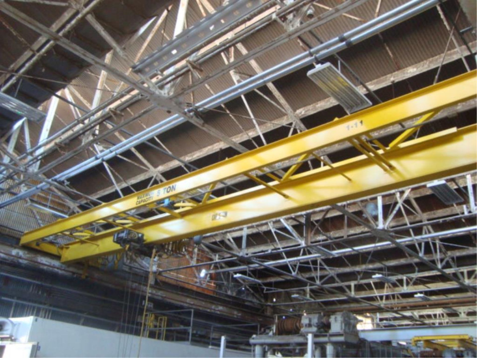 5-Ton Capacity Overhead Bridge Crane - Image 2 of 9
