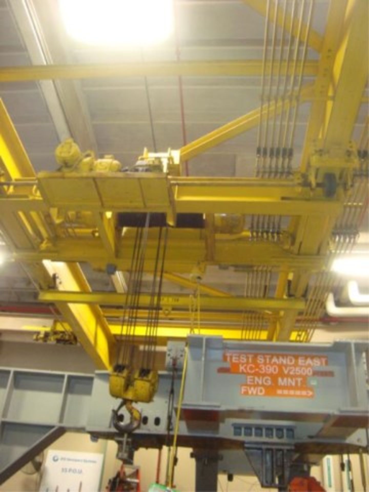 10-Ton Capacity Overhead Bridge Crane - Image 5 of 9