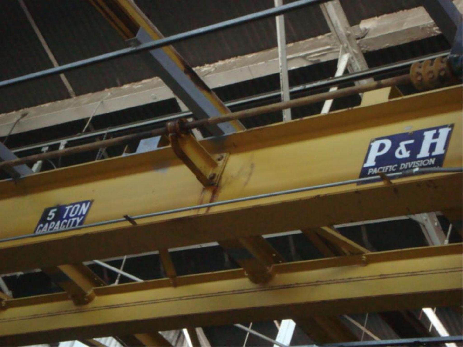 5-Ton Capacity Overhead Bridge Crane - Image 6 of 11