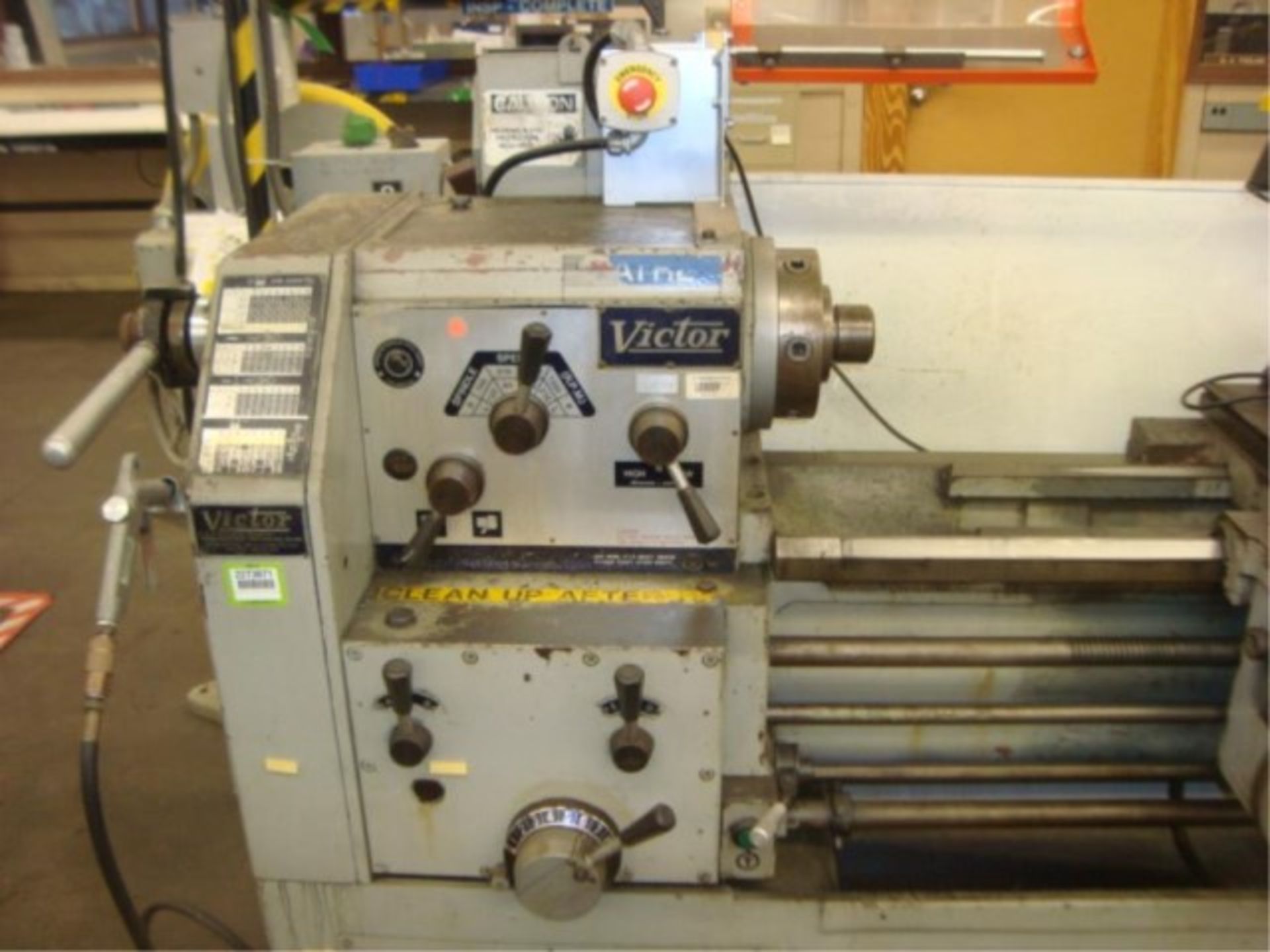 Engine Lathe W/ 7.5-HP Main Motor, 12" 4-Jaw - Image 4 of 11